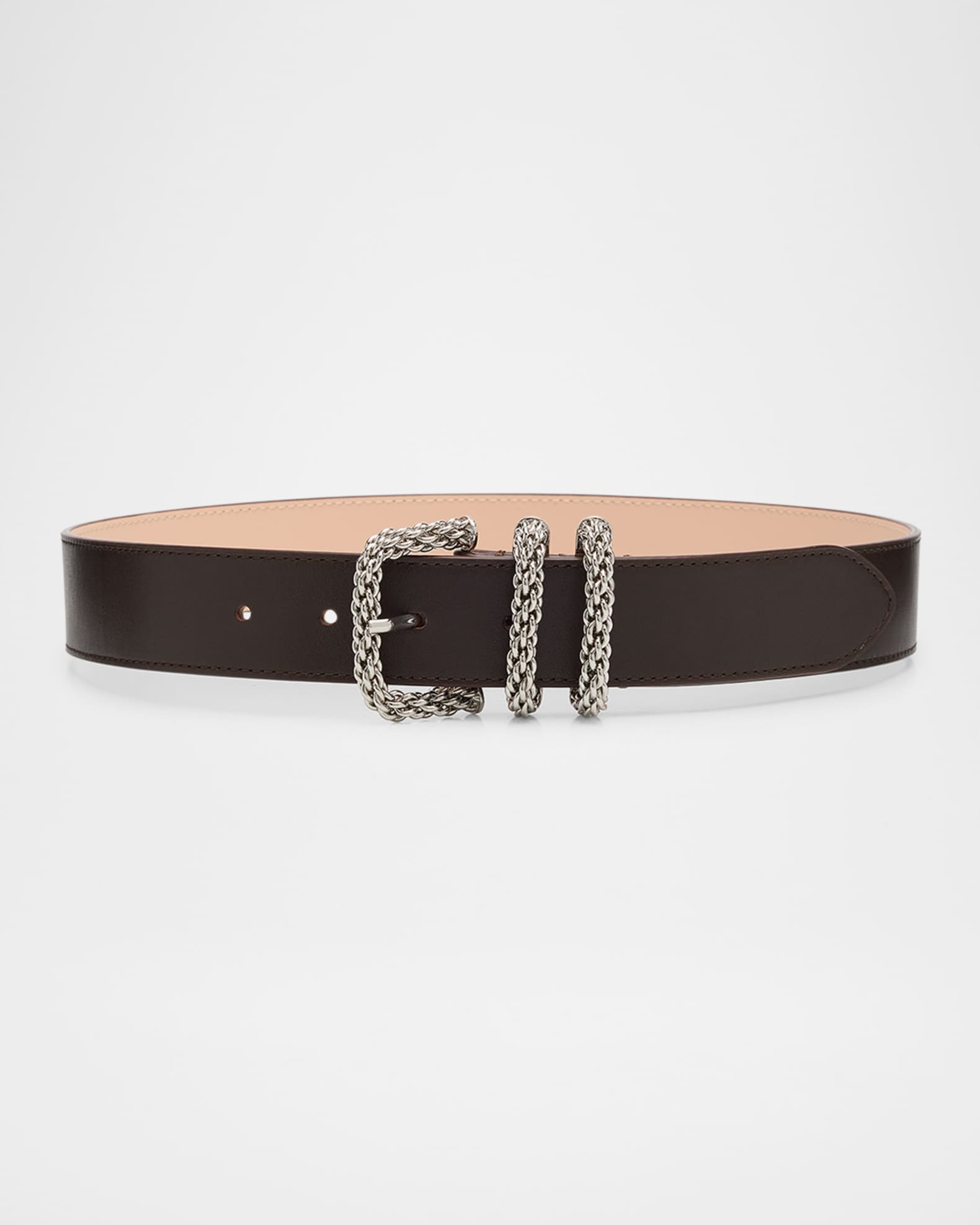 Katina Medium Leather Belt 0