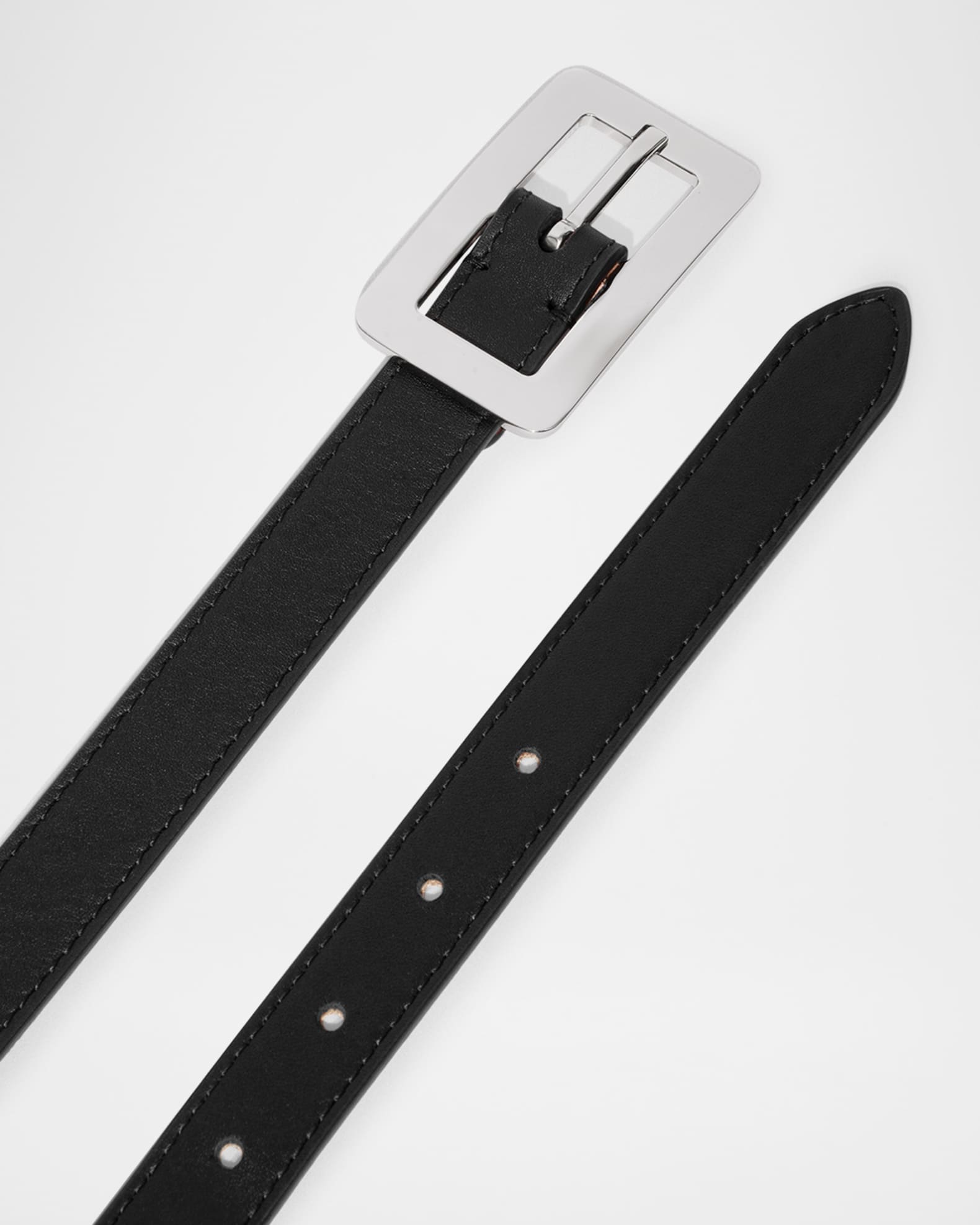 Quadro Calf Leather Belt 1