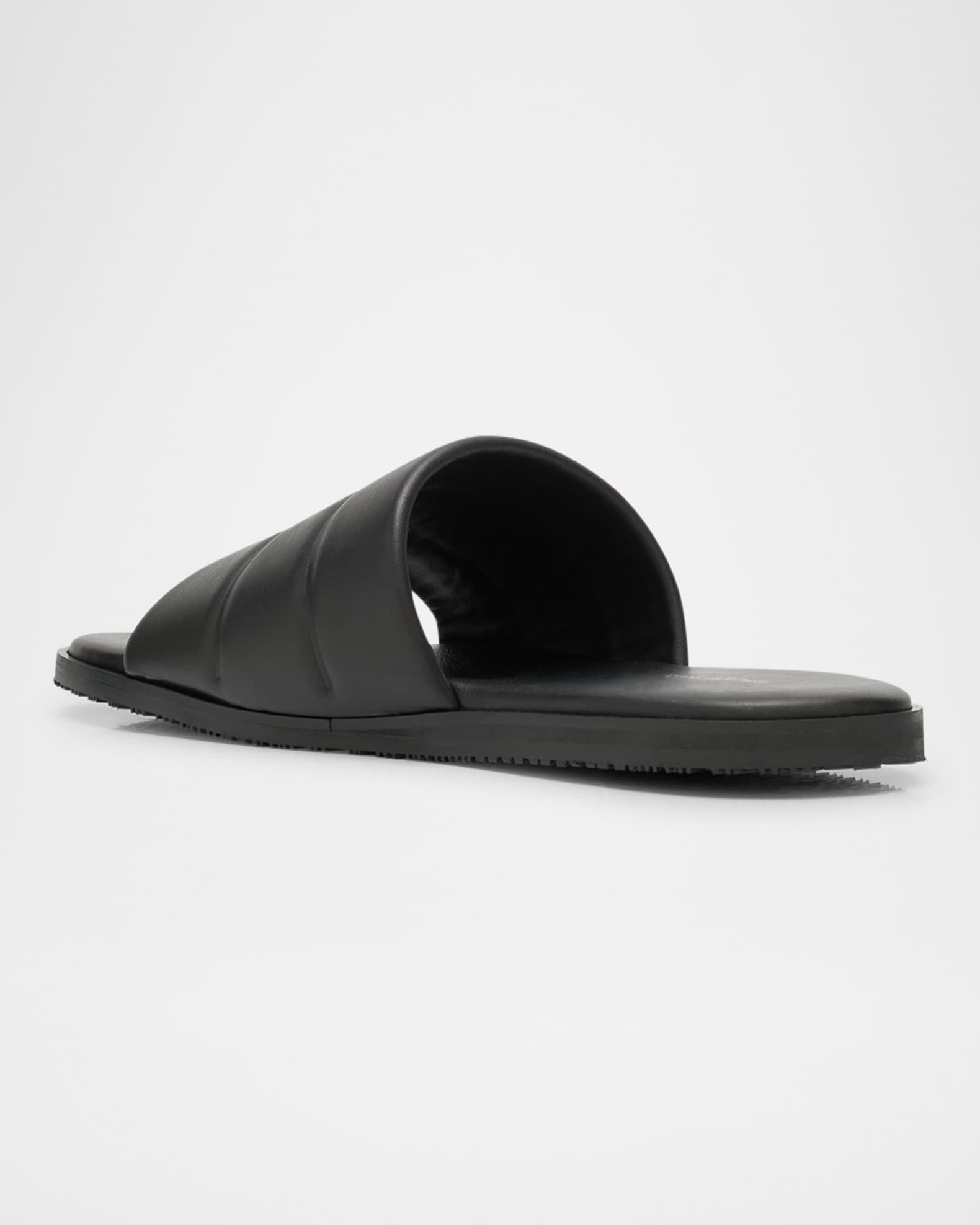 Men's Brentin Napa Leather Slide Sandals 1