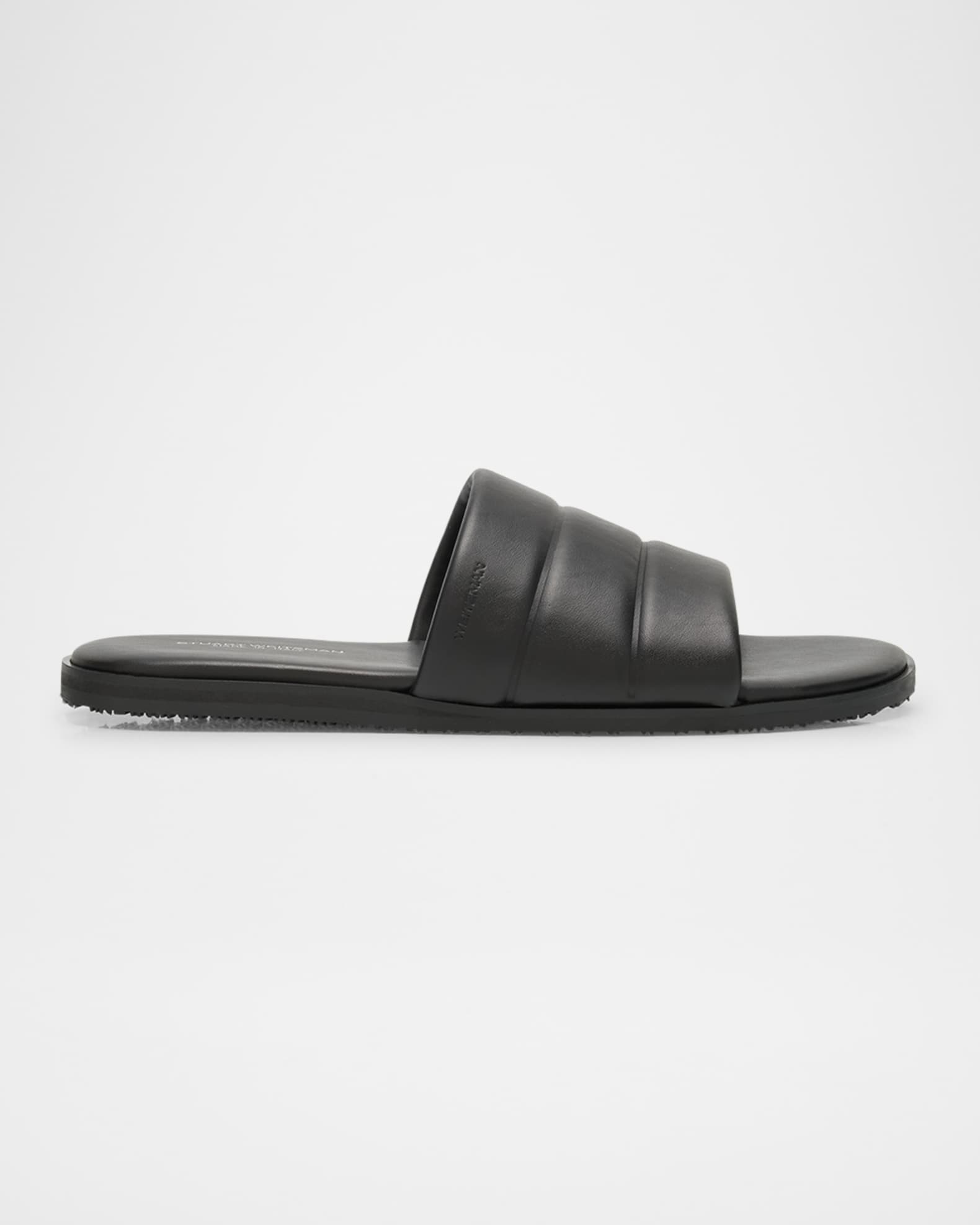 Men's Brentin Napa Leather Slide Sandals 0