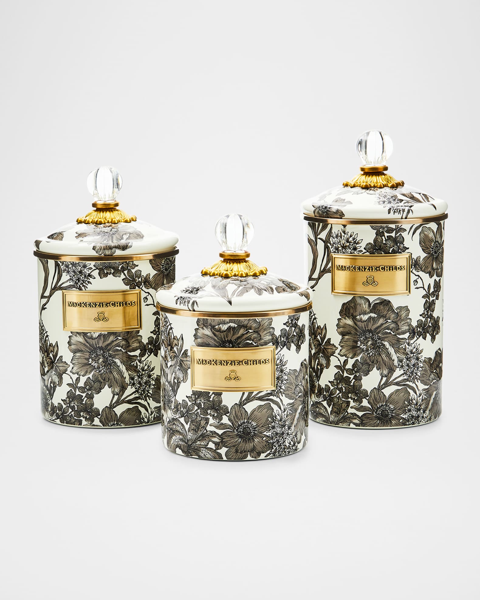 Sterling English Garden Canister Collection | Neiman Marcus