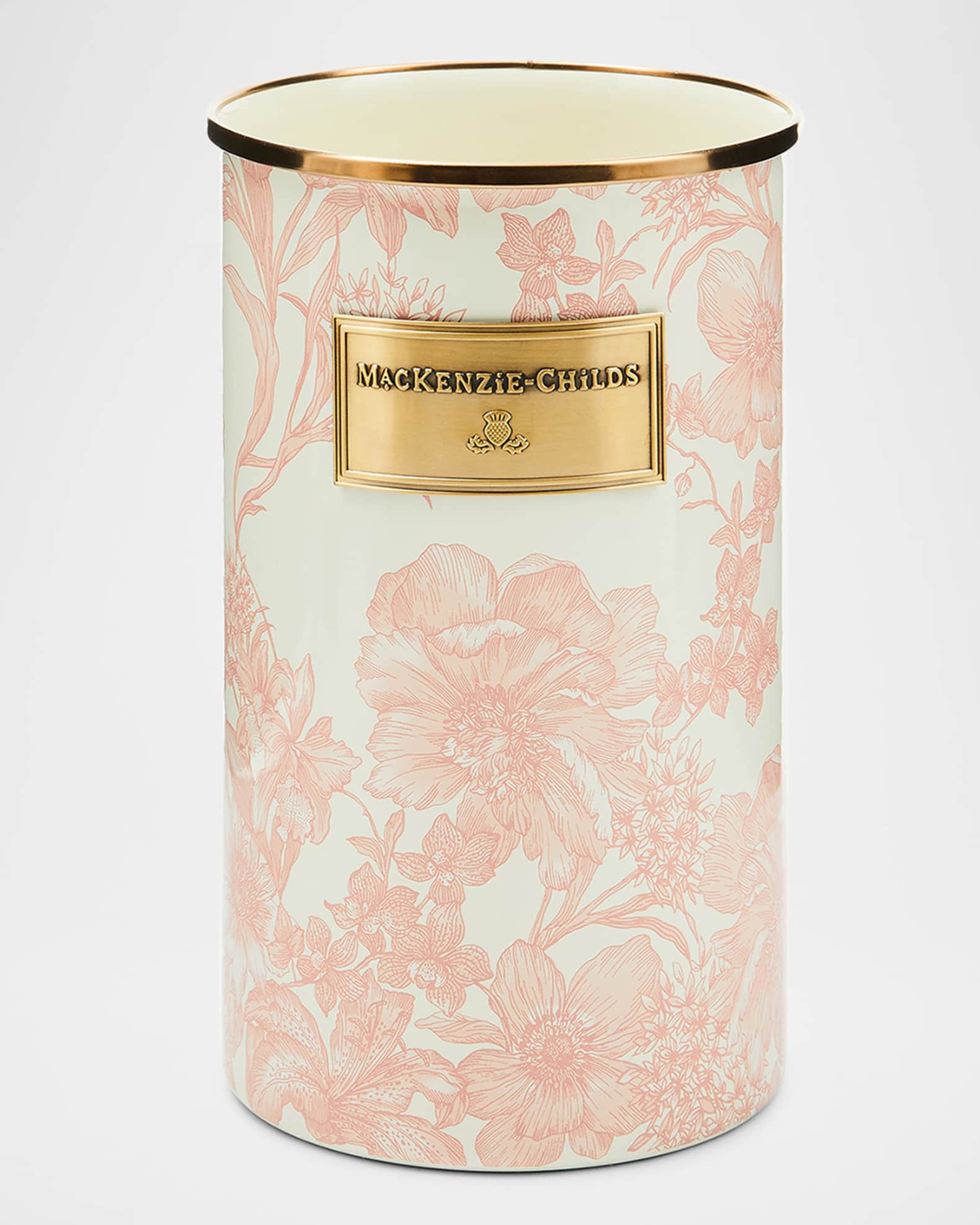 Rosy English Garden Utensil Holder 0