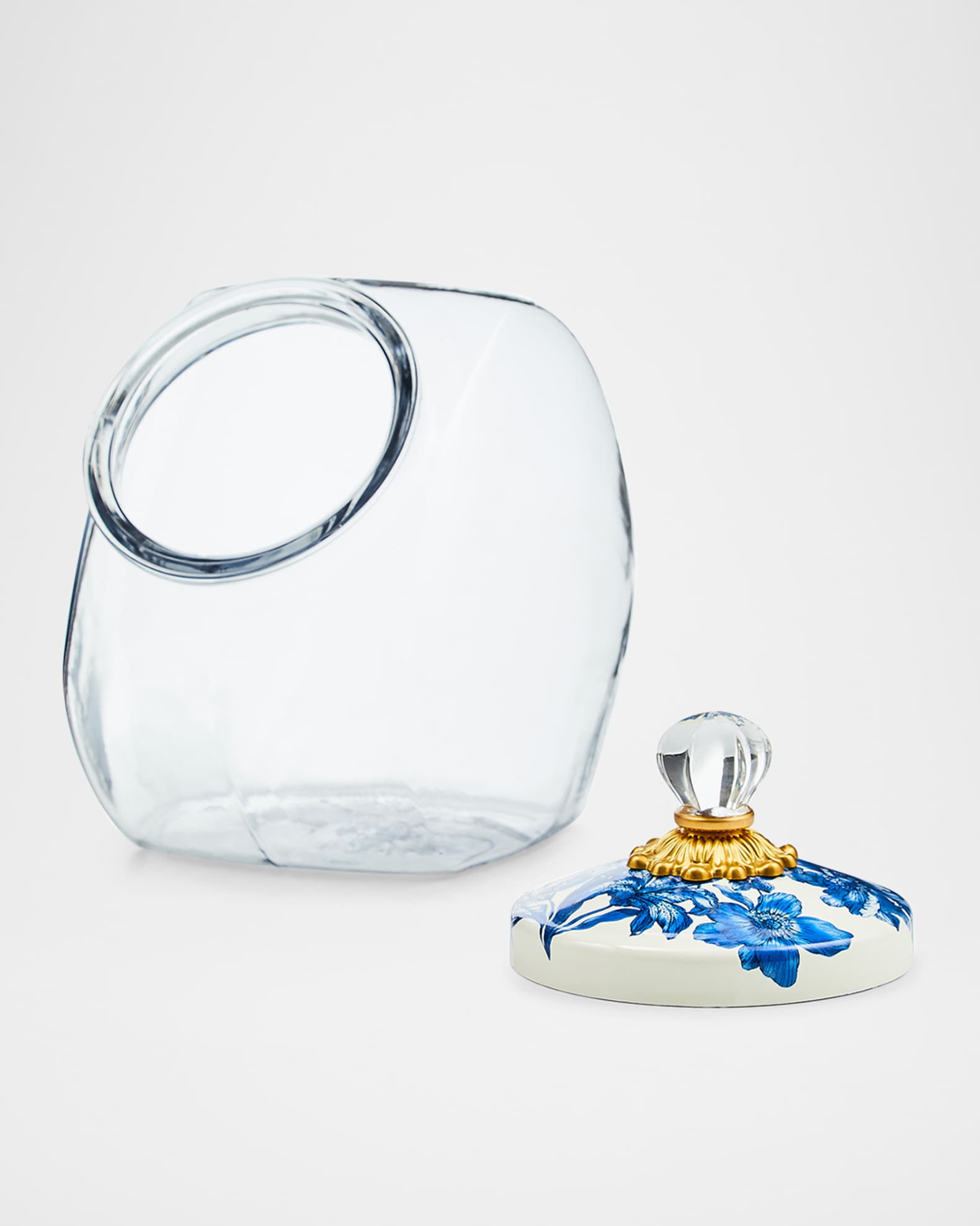 Cookie Jar with Royal English Garden Lid 1