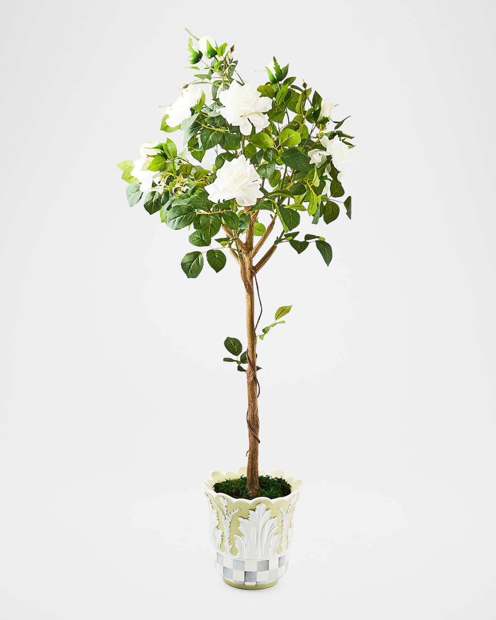 Cameo 53" Potted Rose Topiary 0