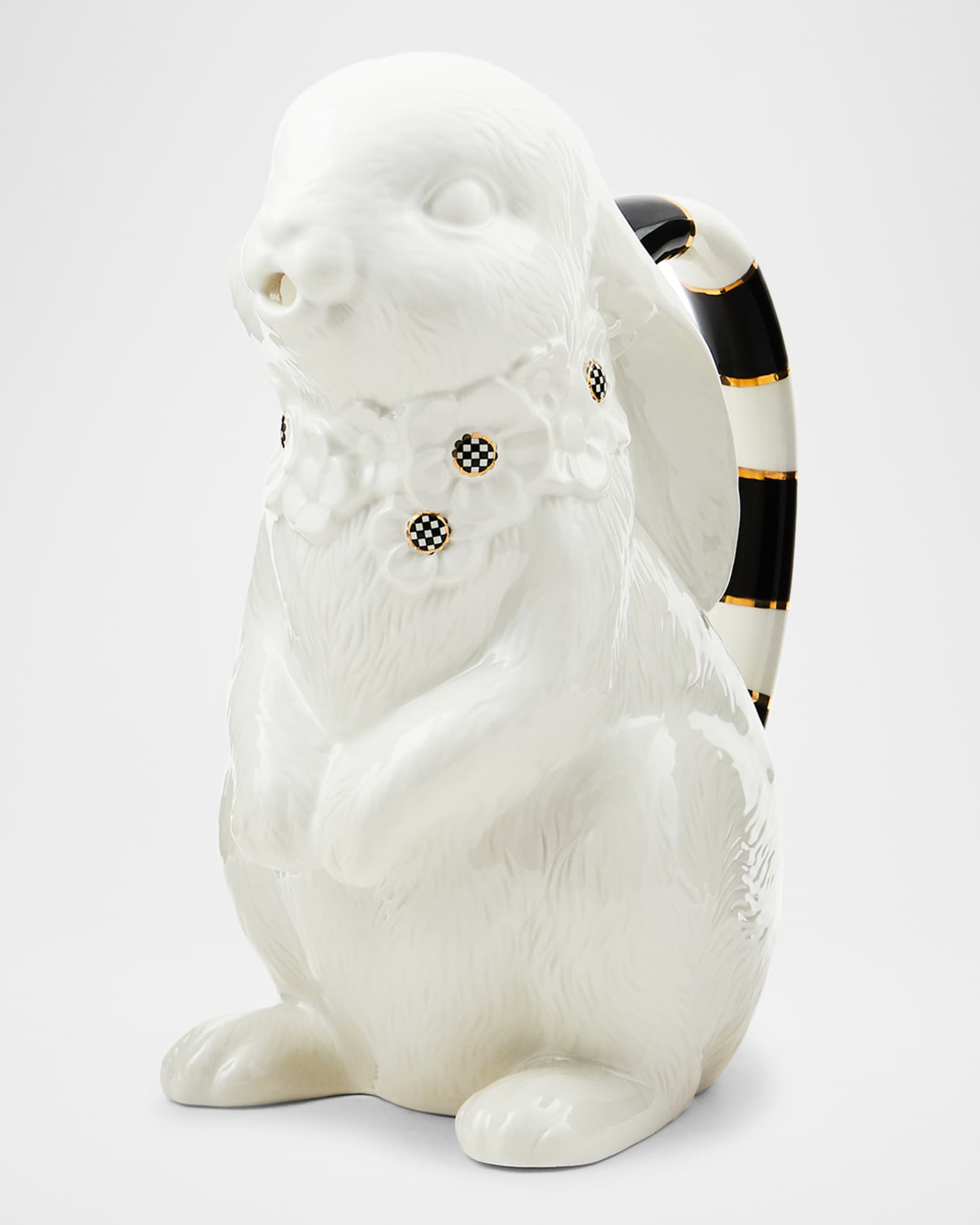 White Rabbit Ceramic Pitcher 1