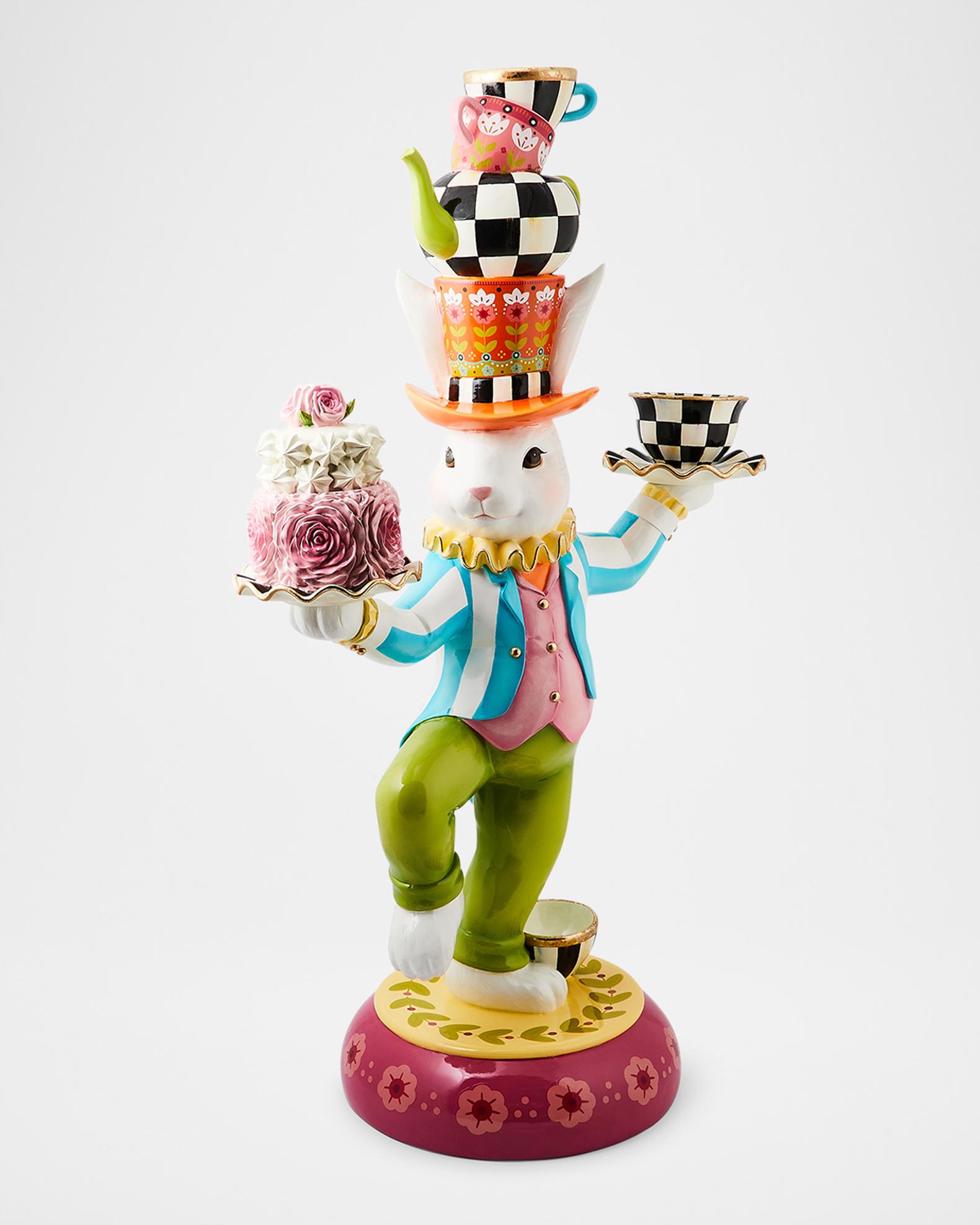 MacKenzie-Childs Calico Trophy Rabbit | Neiman Marcus