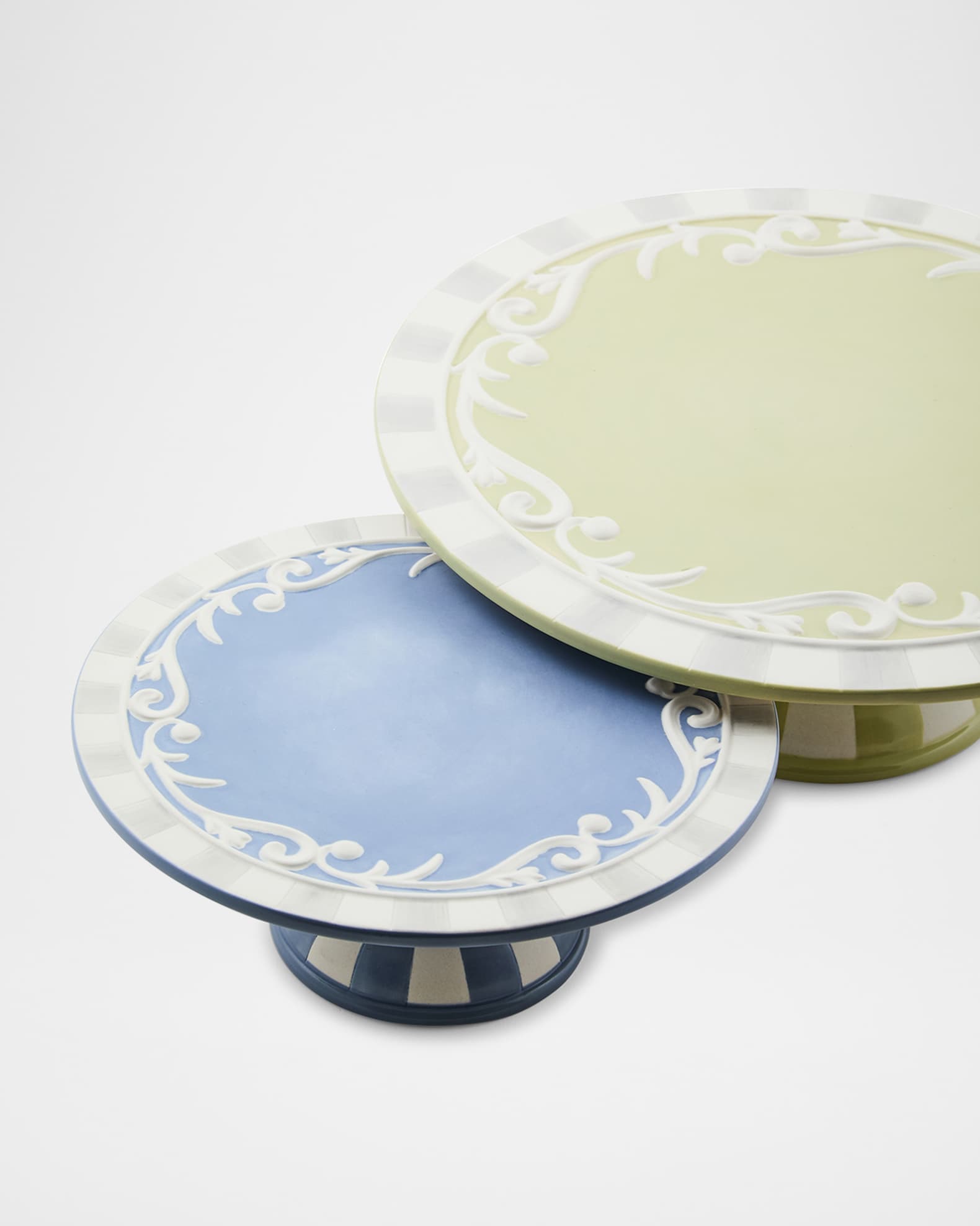 Cameo Large Pedestal Platter 1