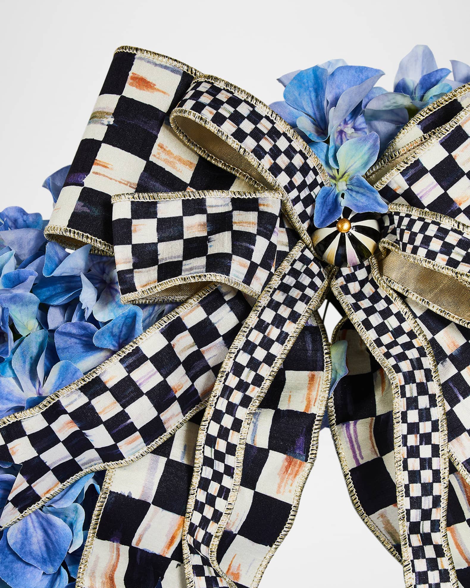 Blue Hydrangea 22" Wreath 1