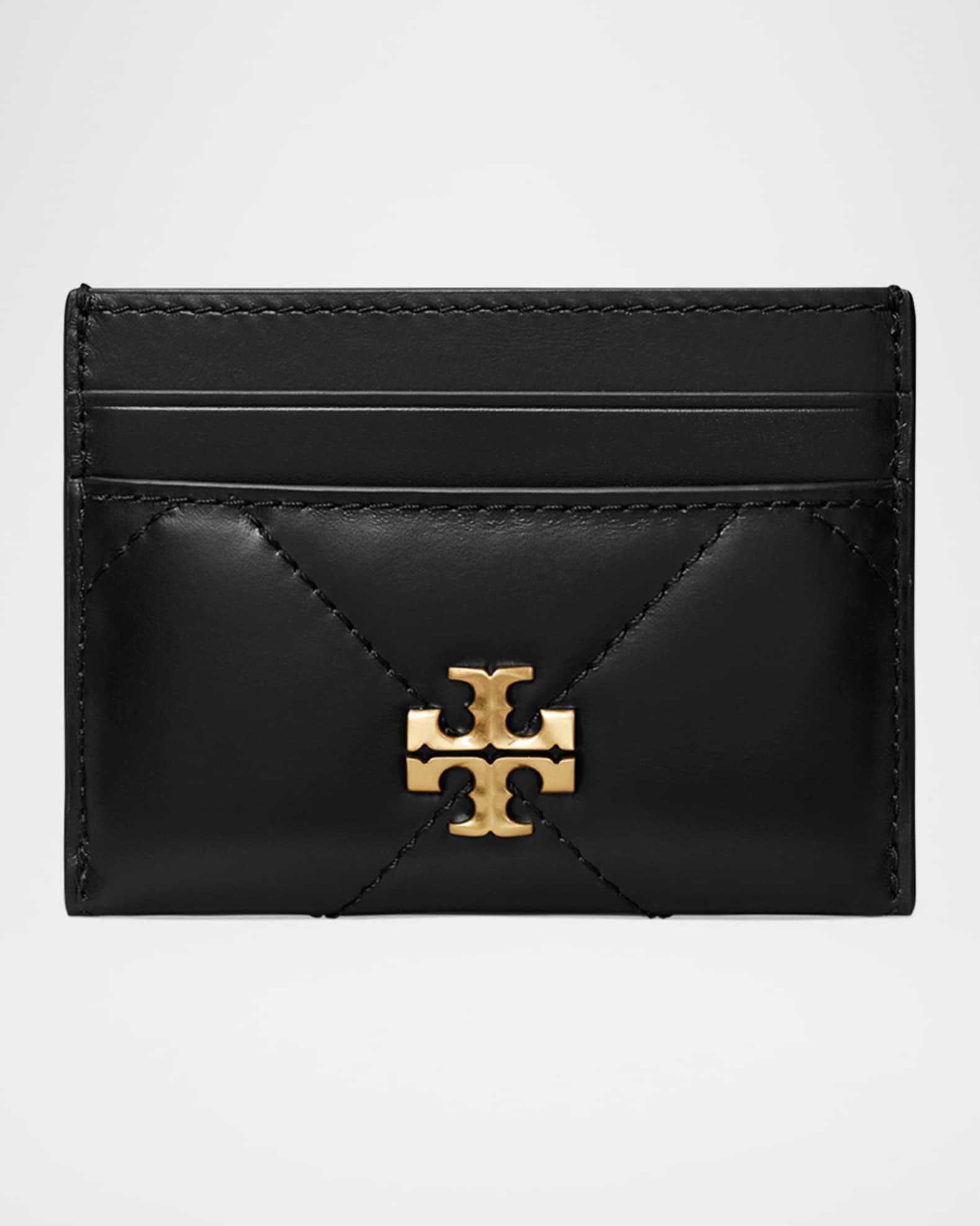 Tory Burch Kira Diamond Quilted Leather Card Case Neiman Marcus