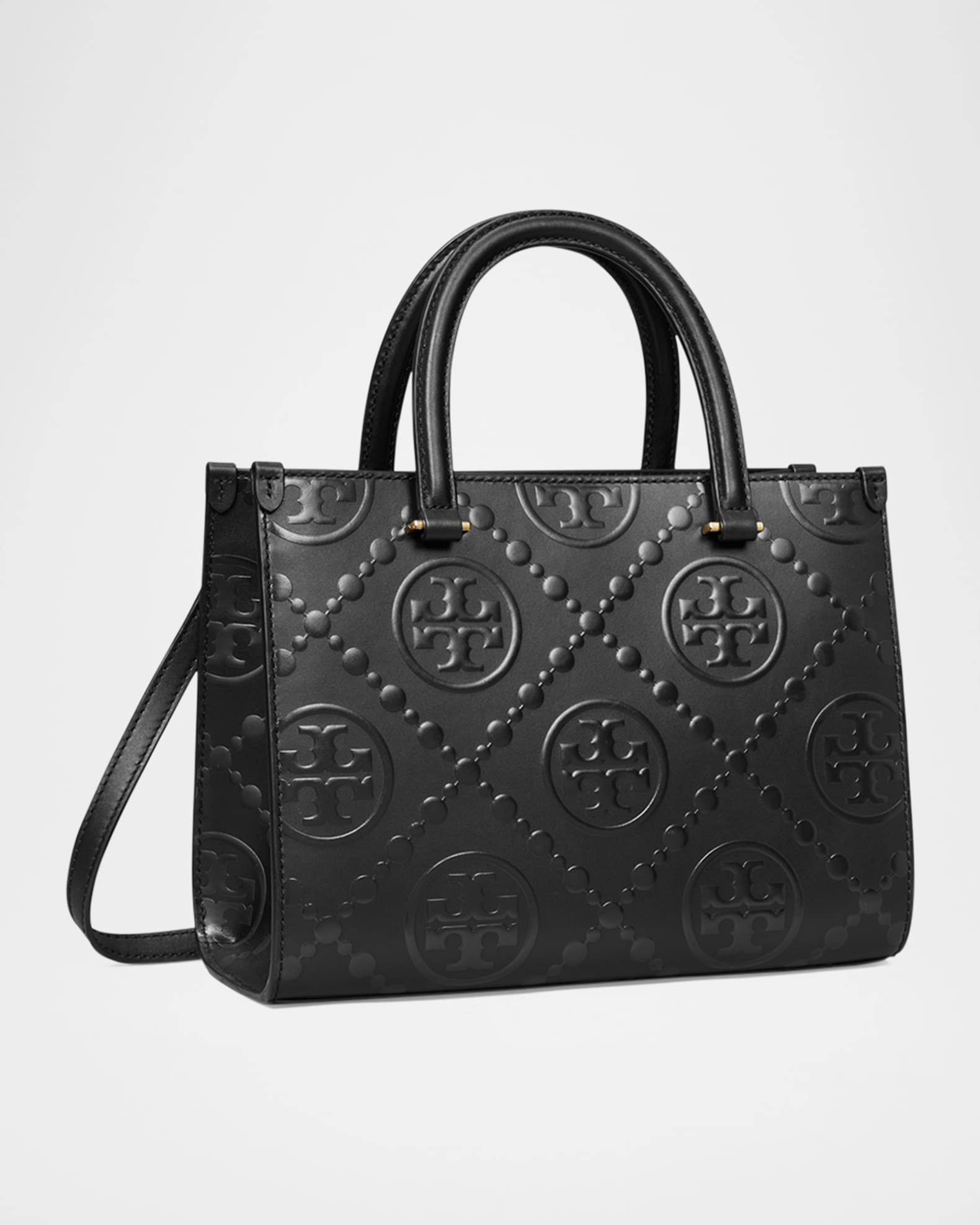 【2024春夏新色】 Tory Burch T Monogram Embossed Square Tote Bag | Neiman Marcus 靴