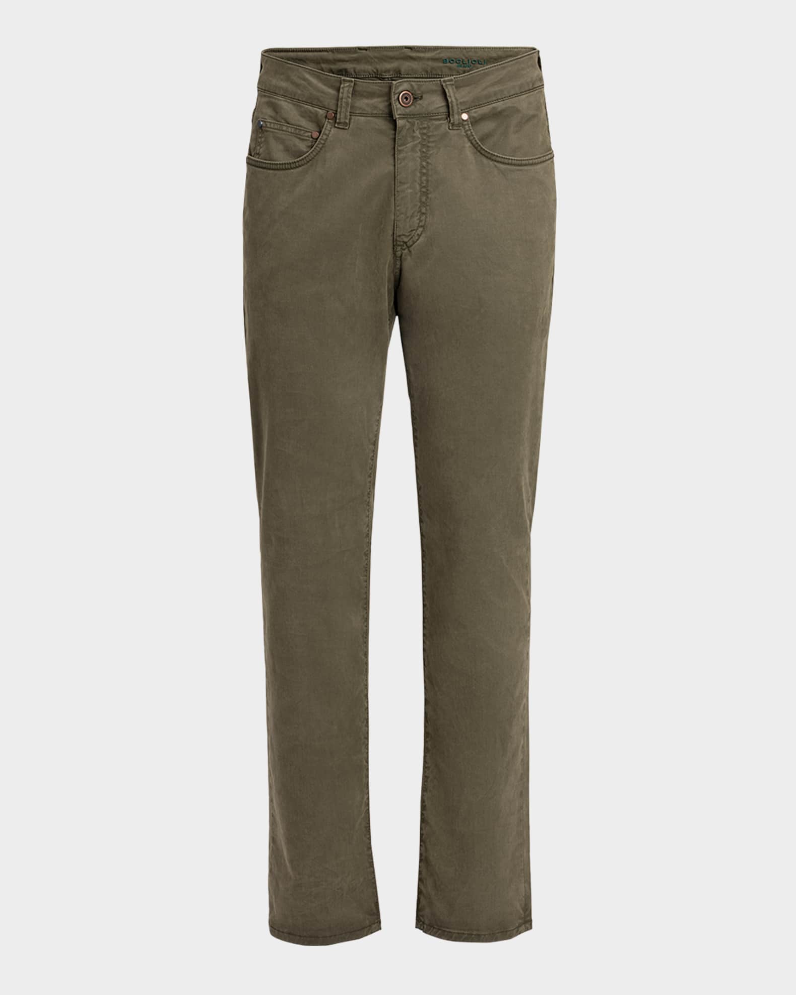 Men's 5-Pocket Twill Pants 0