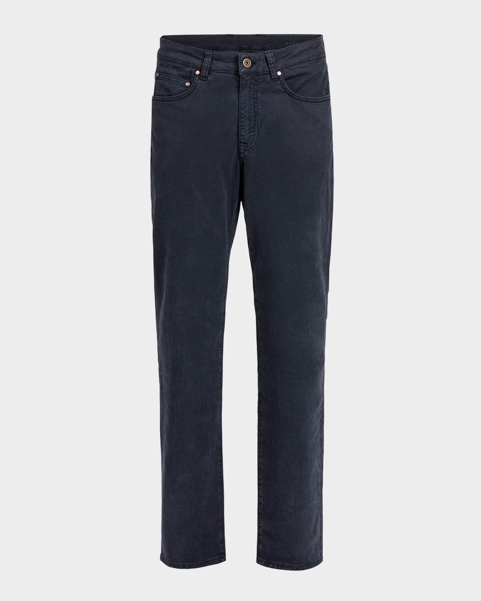 Men's Five-Pocket Twill Pants 0