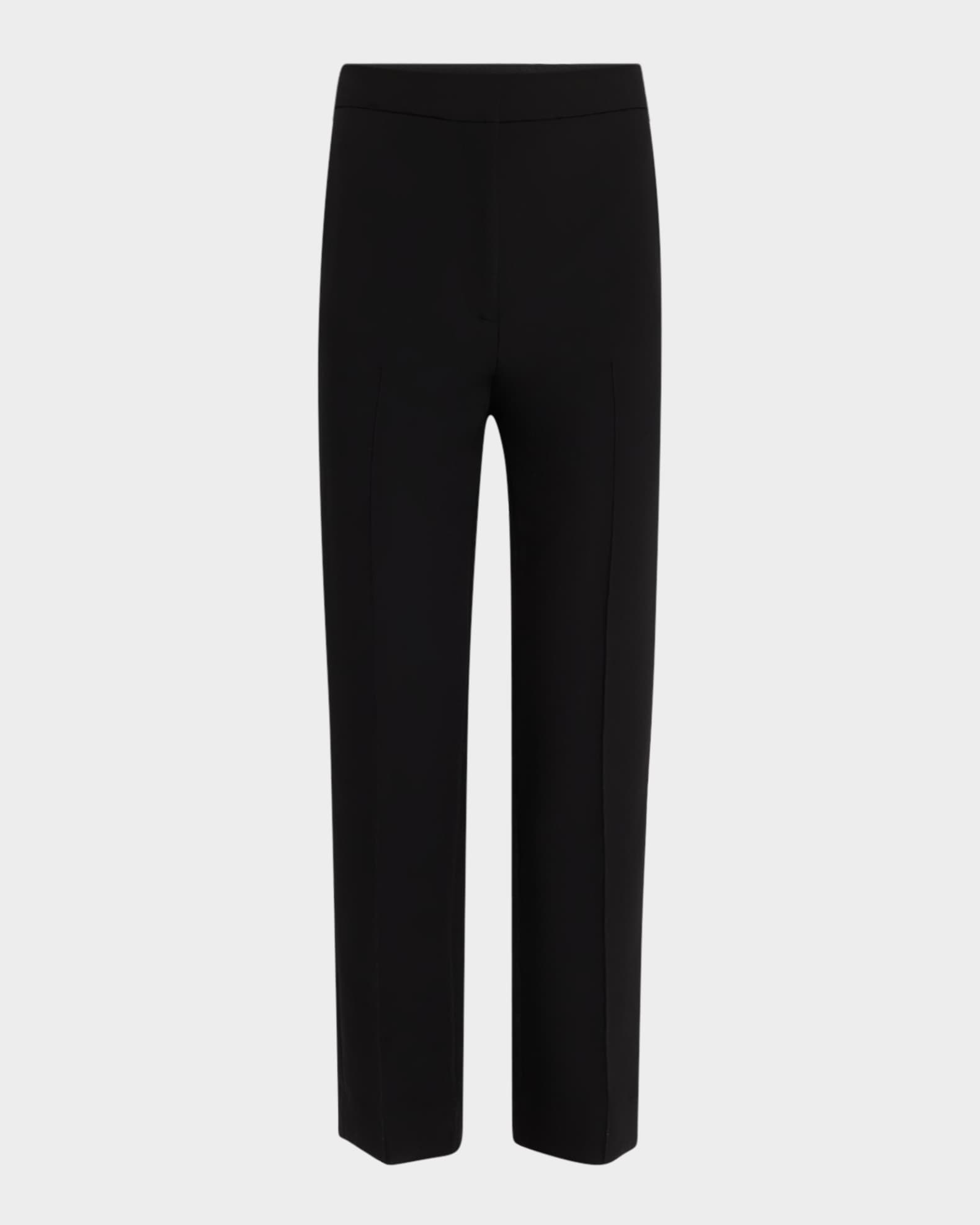 Demi Straight-Leg Ankle Pants 0