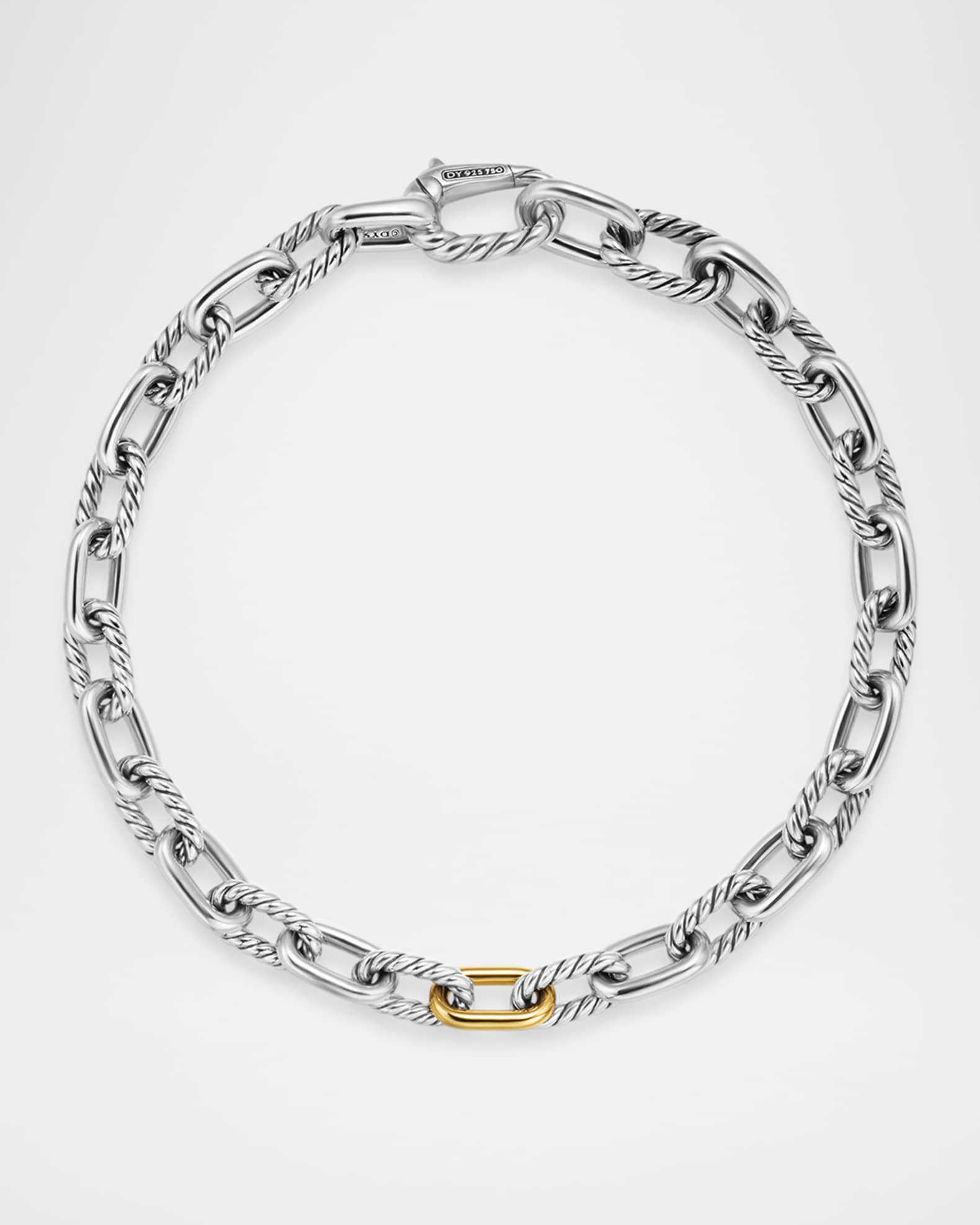 安いそれに目立つ David Yurman with Silver in Bracelet Chain Madison® DY Men's アクセサリー