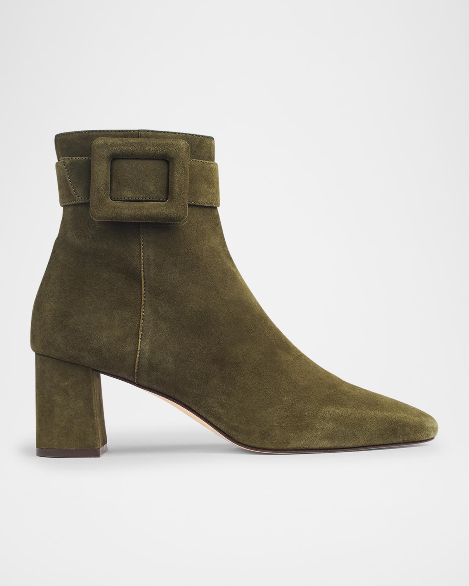 Wilde Covered Buckle Ankle Boots