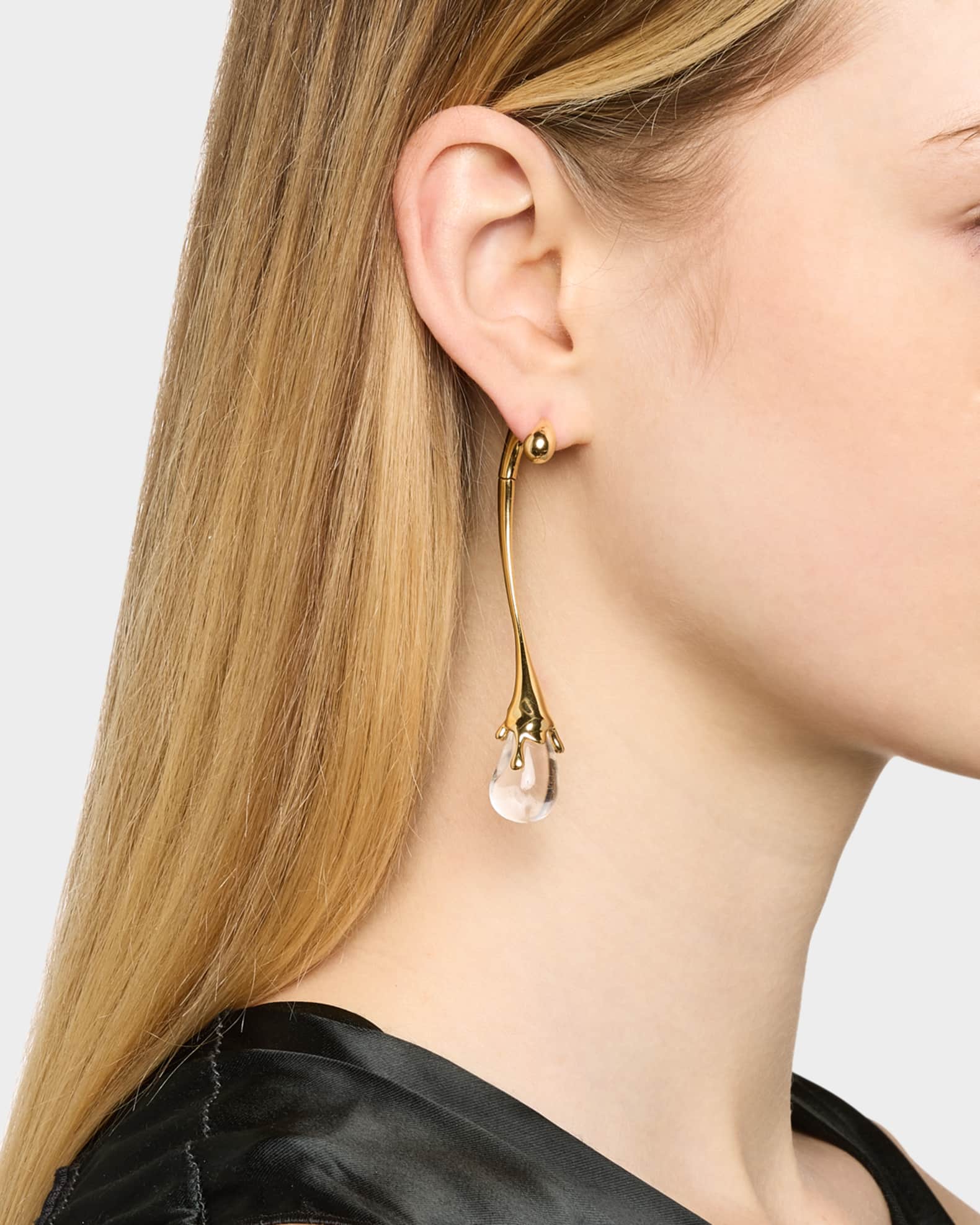 Elongated Drop Earrings 1