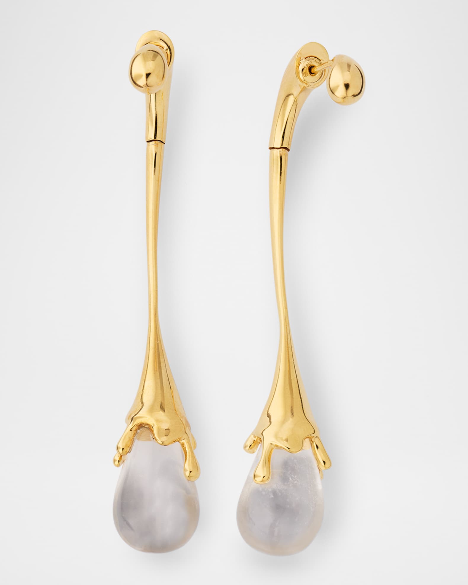 Elongated Drop Earrings 0