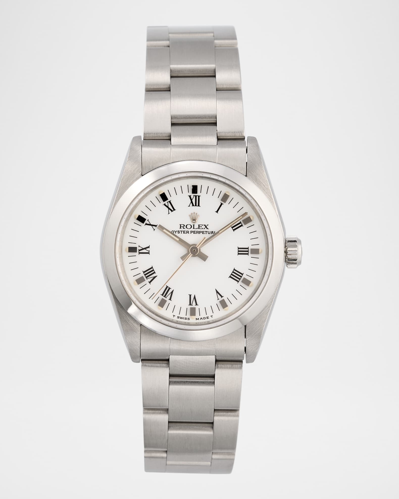 Vintage Watches Rolex Stainless Steel Oyster Perpetual 31mm Vintage 1995 Watch Neiman Marcus