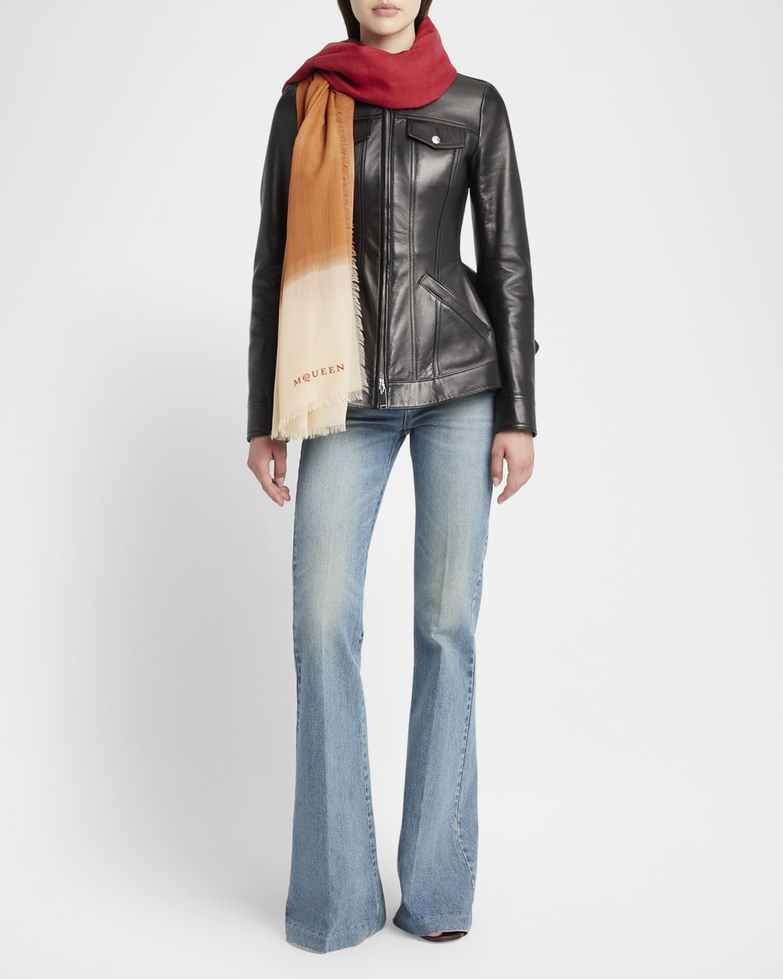 Gradient Cashmere Stole 1