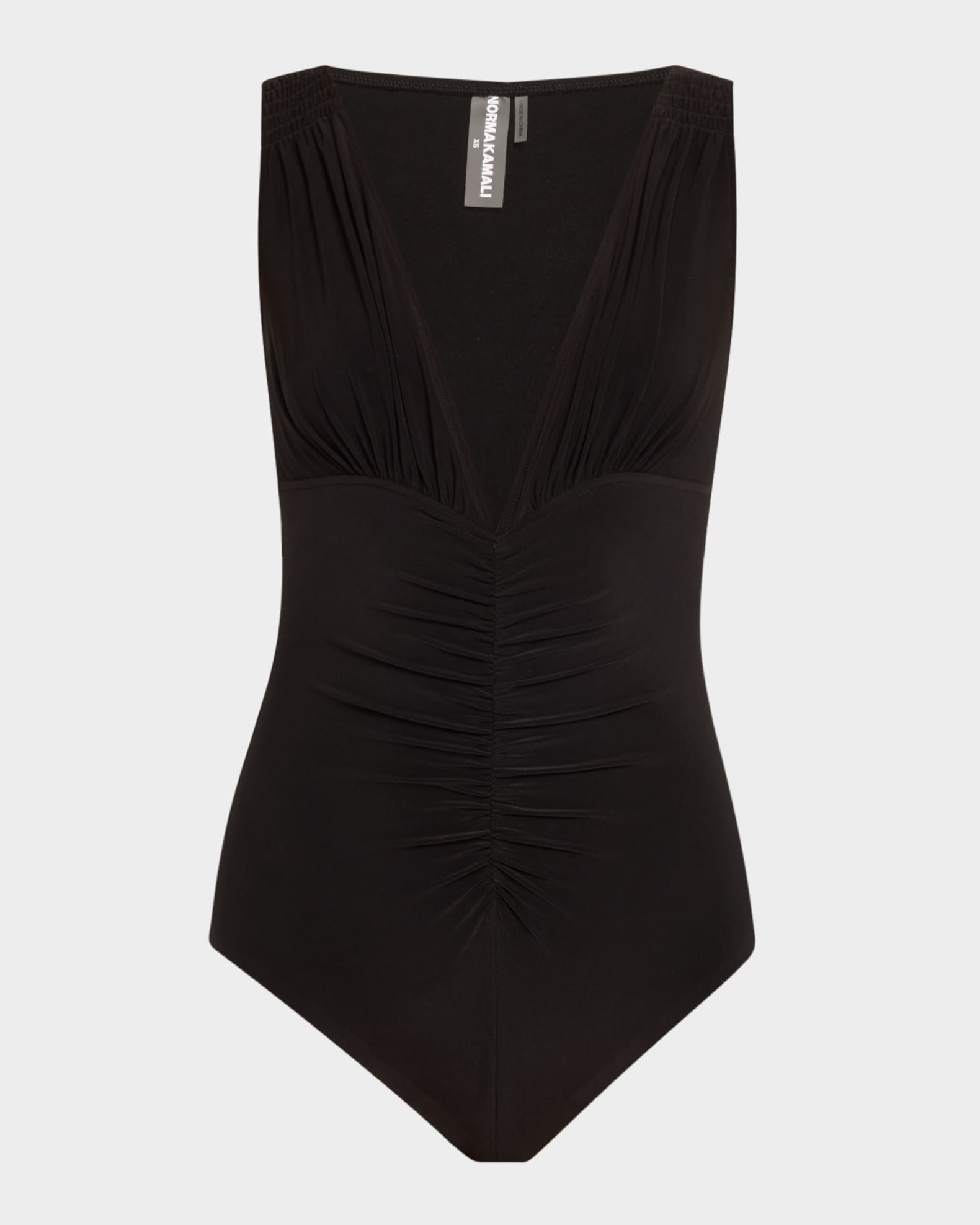 Tara Shirred One-Piece Swimsuit 0