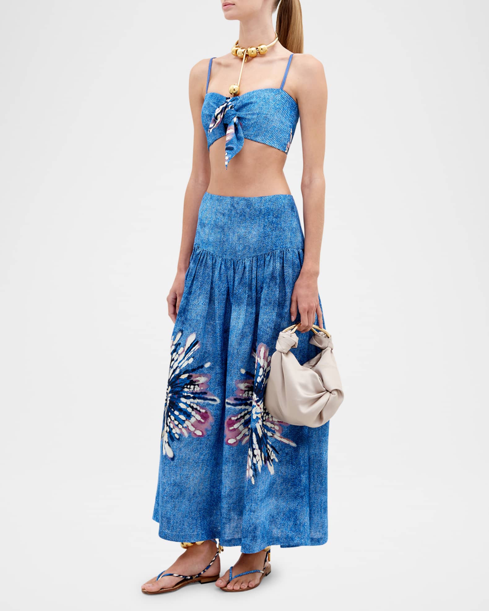 Wotton Tie Crop Top 1