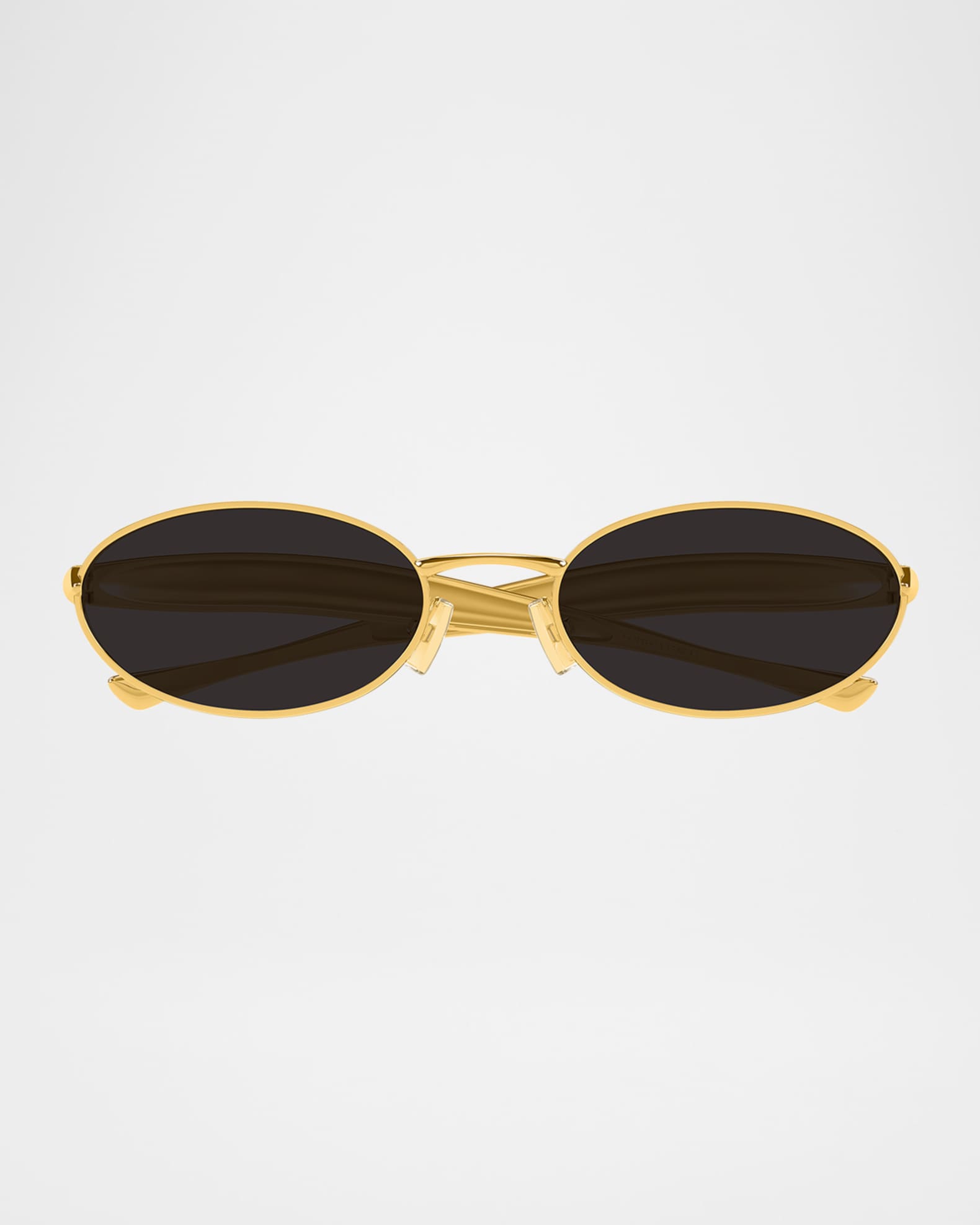 Sardine Logo Engraved Metal Sunglasses 0