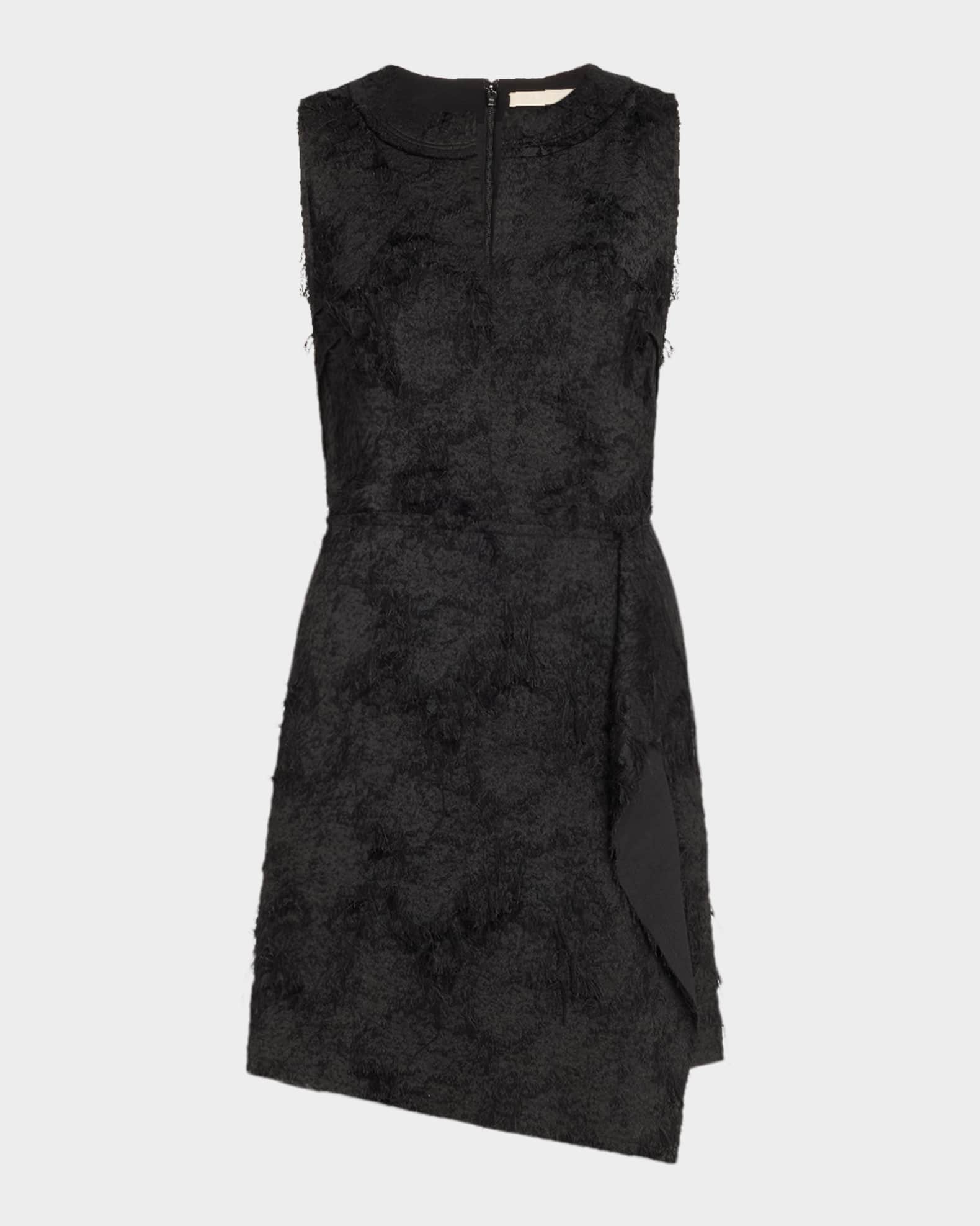 Fray Jacquard Mini A-Line Dress 0