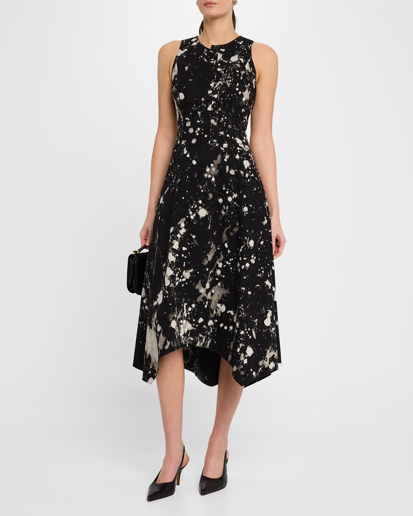 Jason Wu Collection Painters Twill Handkerchief Midi Dress