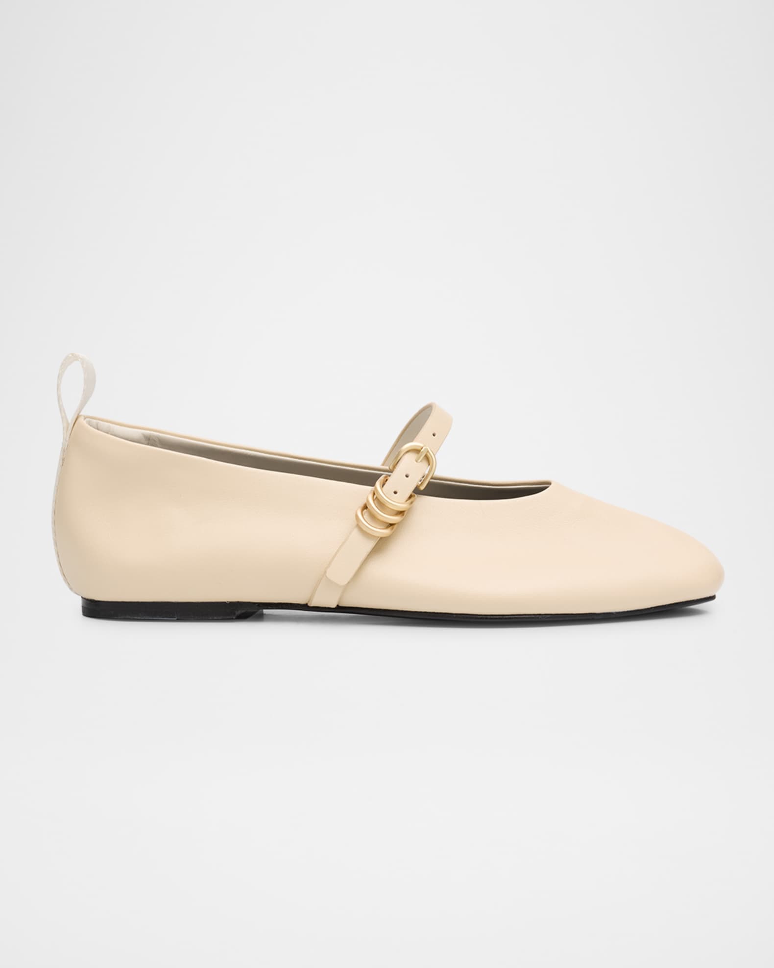 Spire Leather Mary Jane Ballerina Flats 0