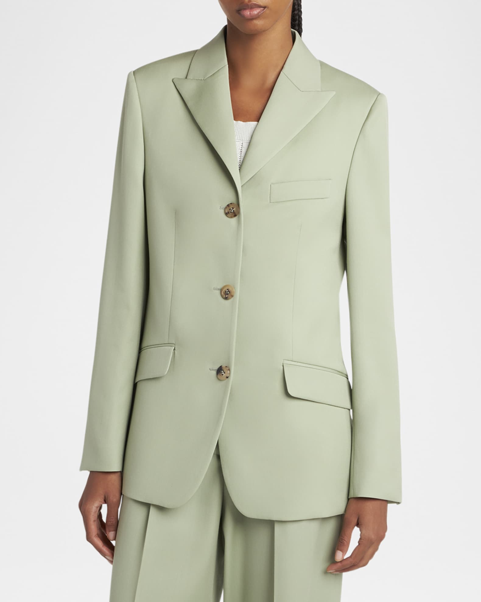 ジャケット Golden  Journey Single-Breasted Jacket Golden Goose Journey Single-Breasted Jacket | Neiman Marcus