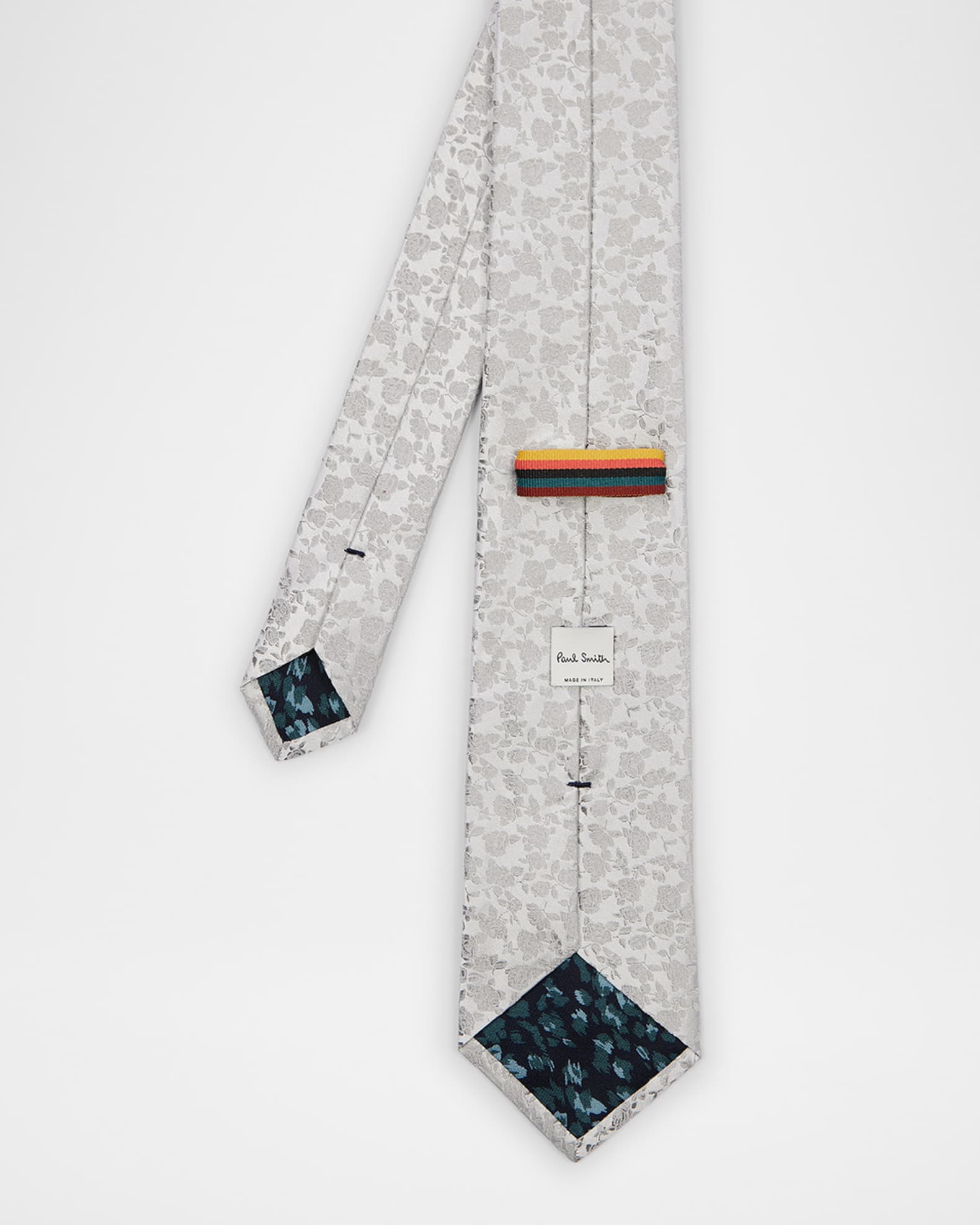 Men's Floral Jacquard Silk Tie 1