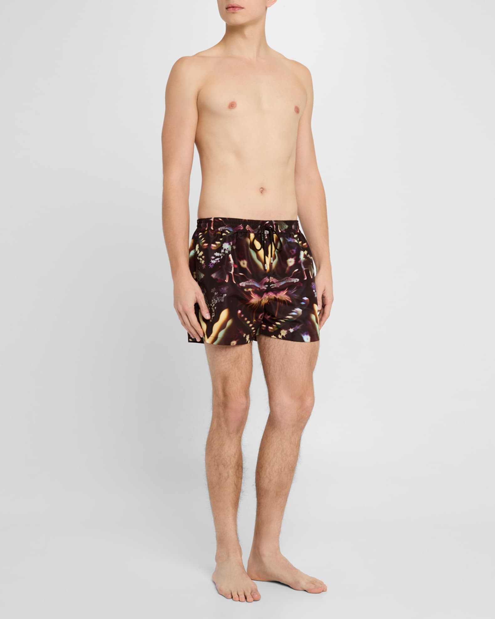 Men's Lumiere-Print Swim Shorts 1