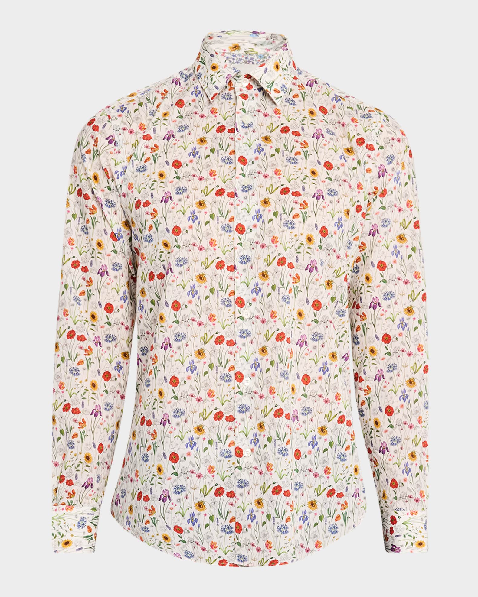 品質一番の Paul Neiman | Shirt Sport Floral Cotton Organic Men's Smith トップス