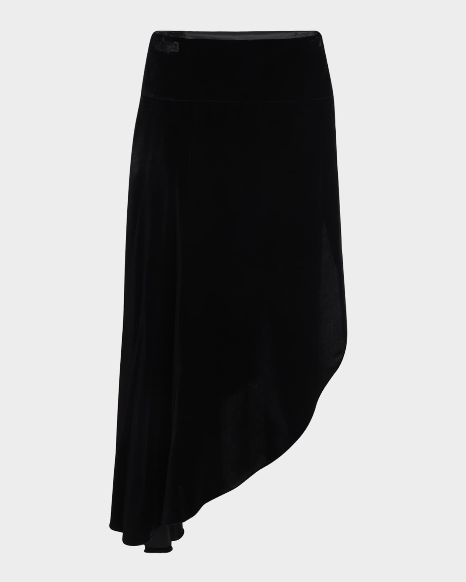 スカート Alaia Asymmetric full skirt Alaïa Asymmetric Midi Skirt | White | FARFETCH
