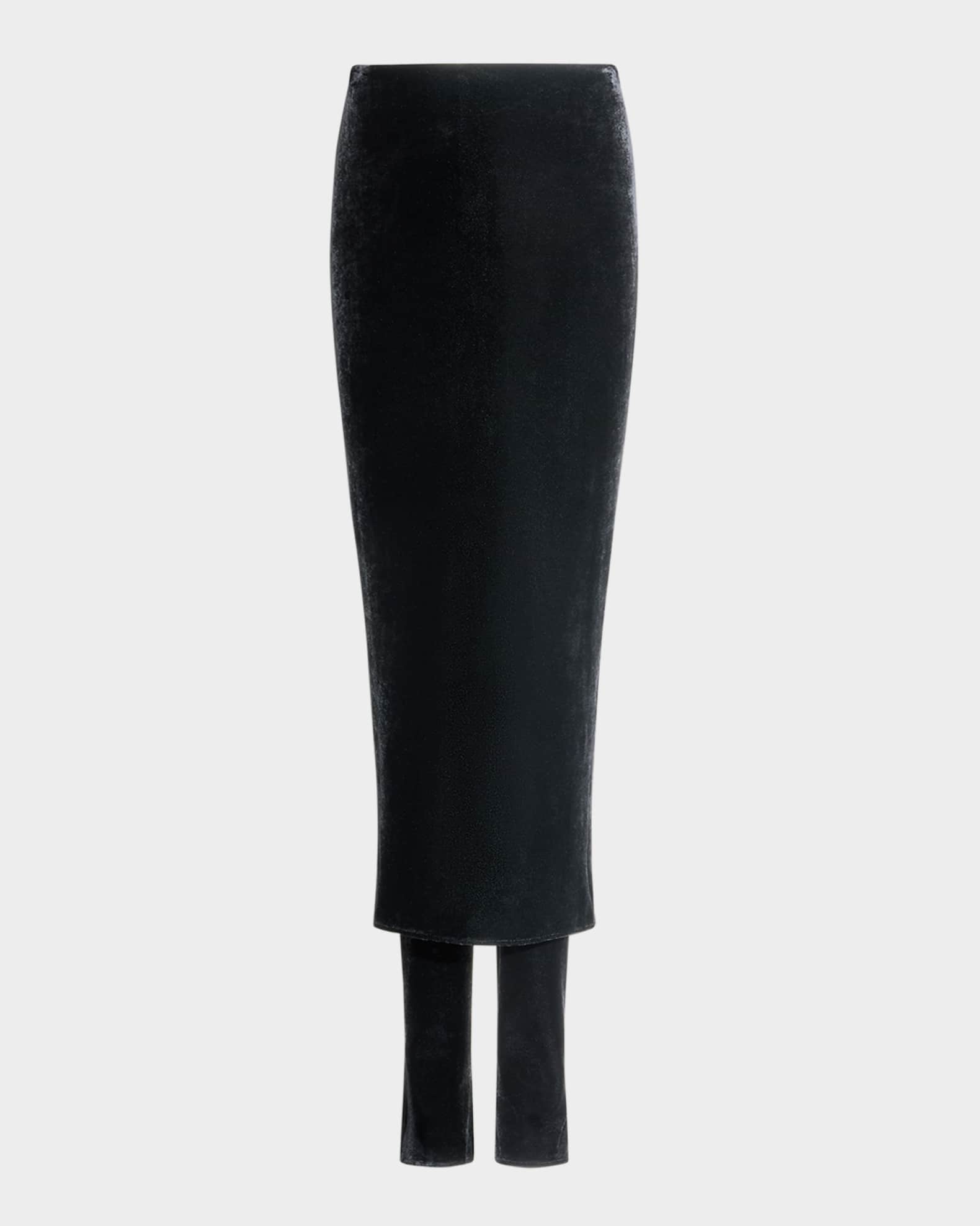 Velvet Skirt Pants 0