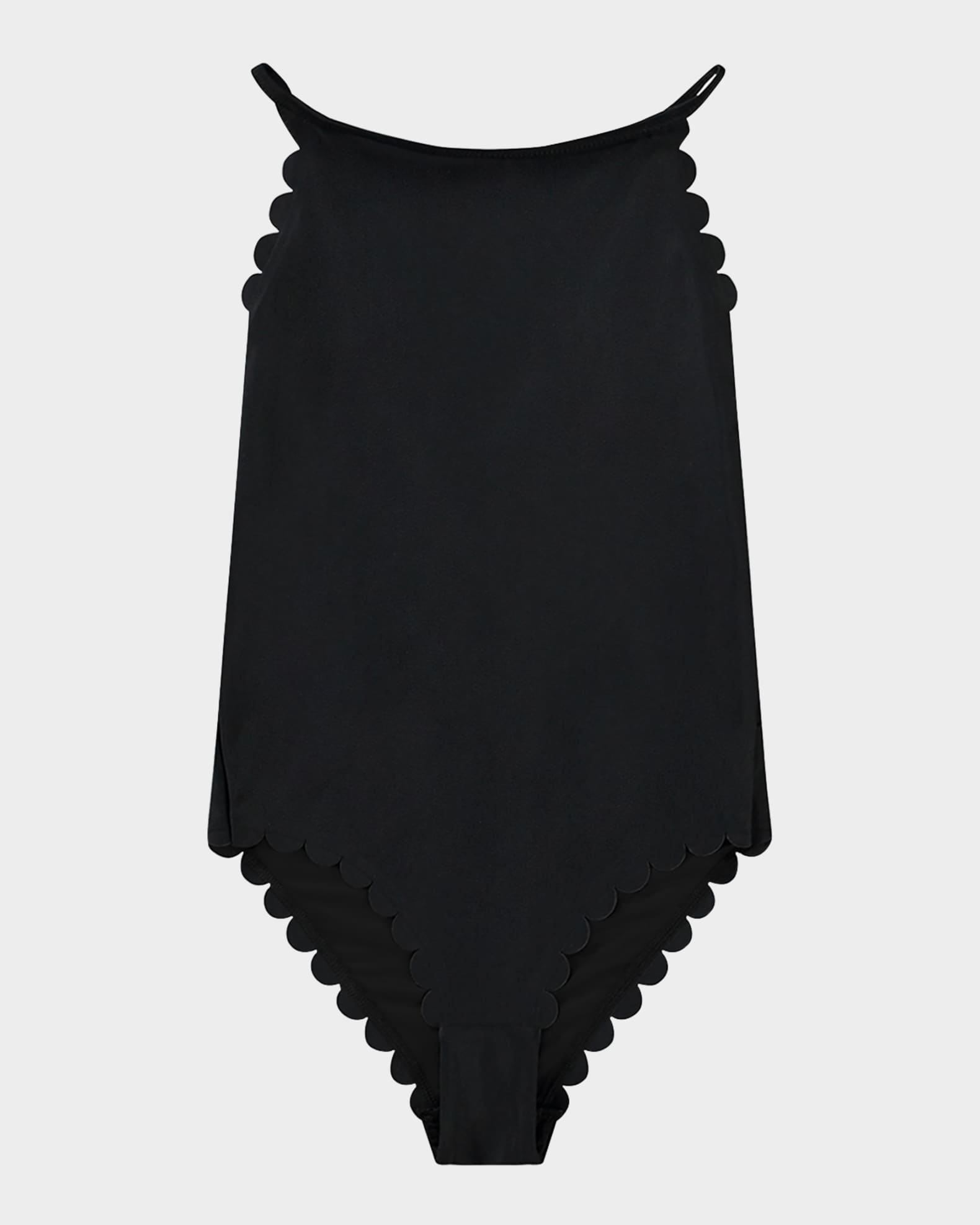 Girl s Noelle Scalloped One Piece Swimsuit