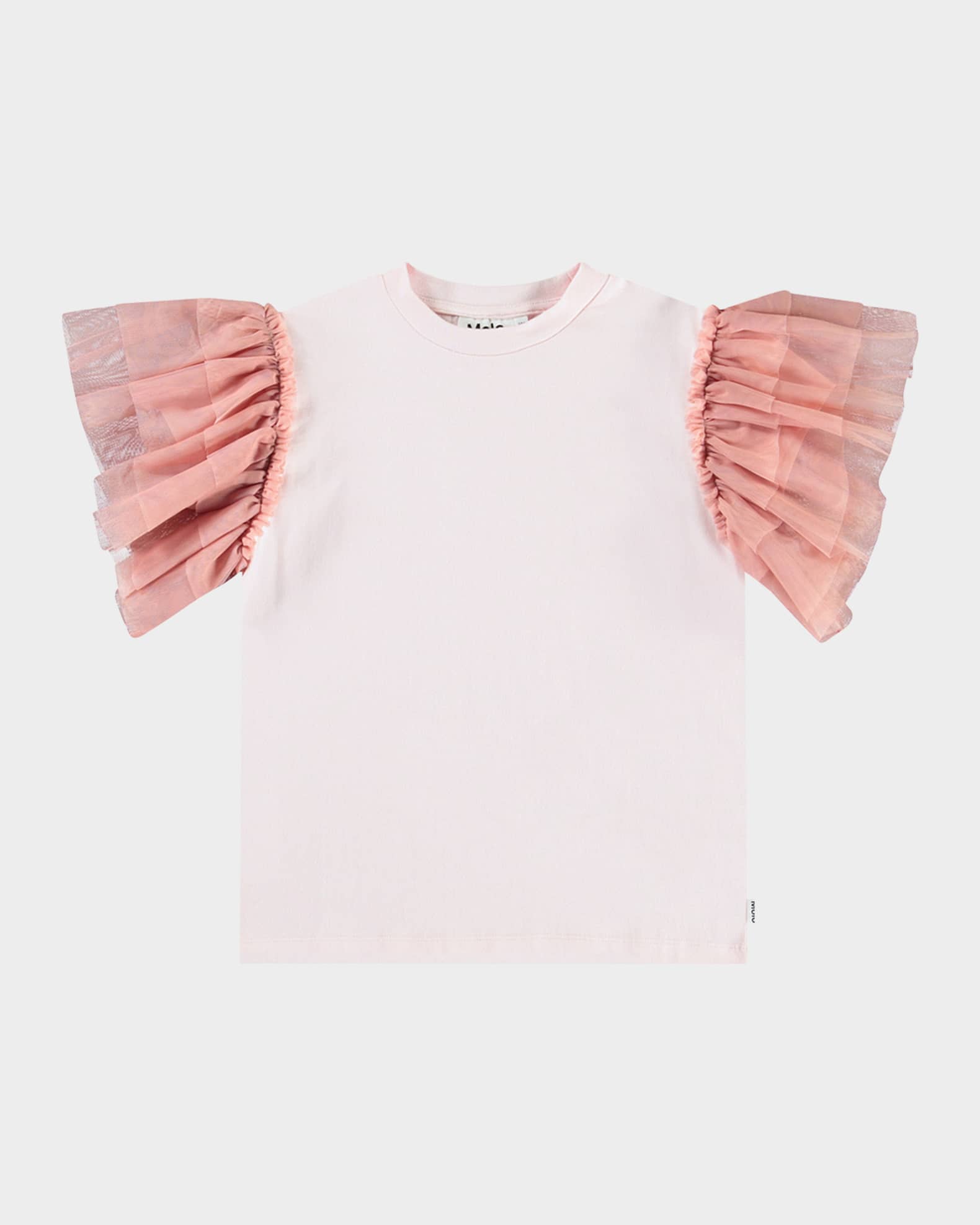 Girl's Robyn Tulle Short-Sleeve T-Shirt 0