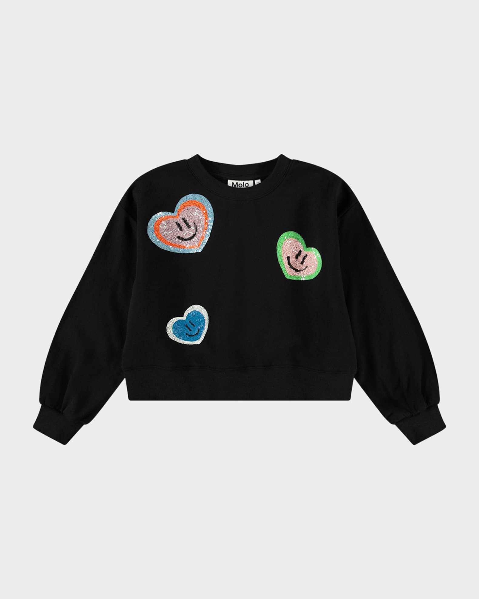 Girl's Miki Sequin-Embroidered Sweatshirt 0