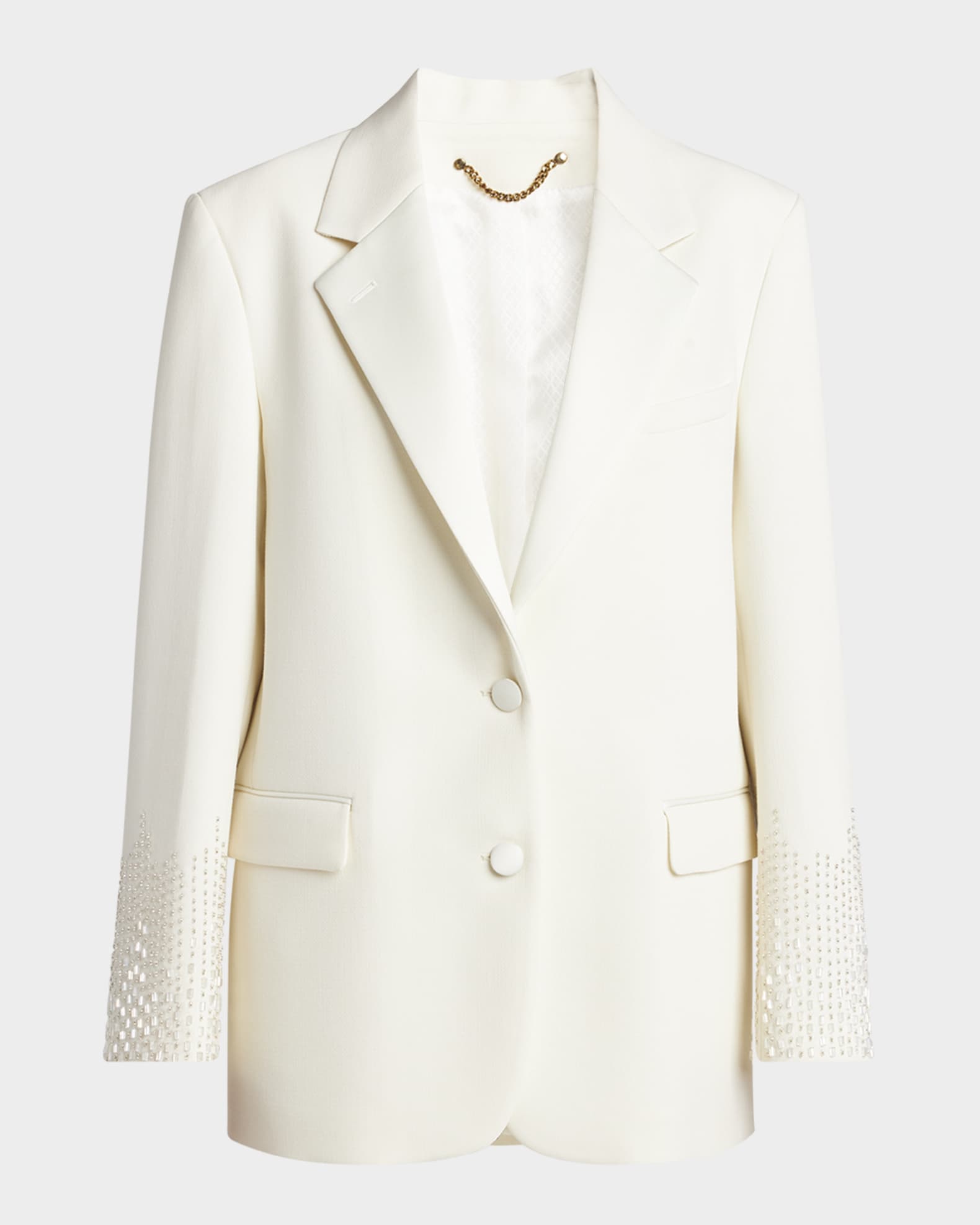 Journey Beaded Single-Breasted Jacket 0