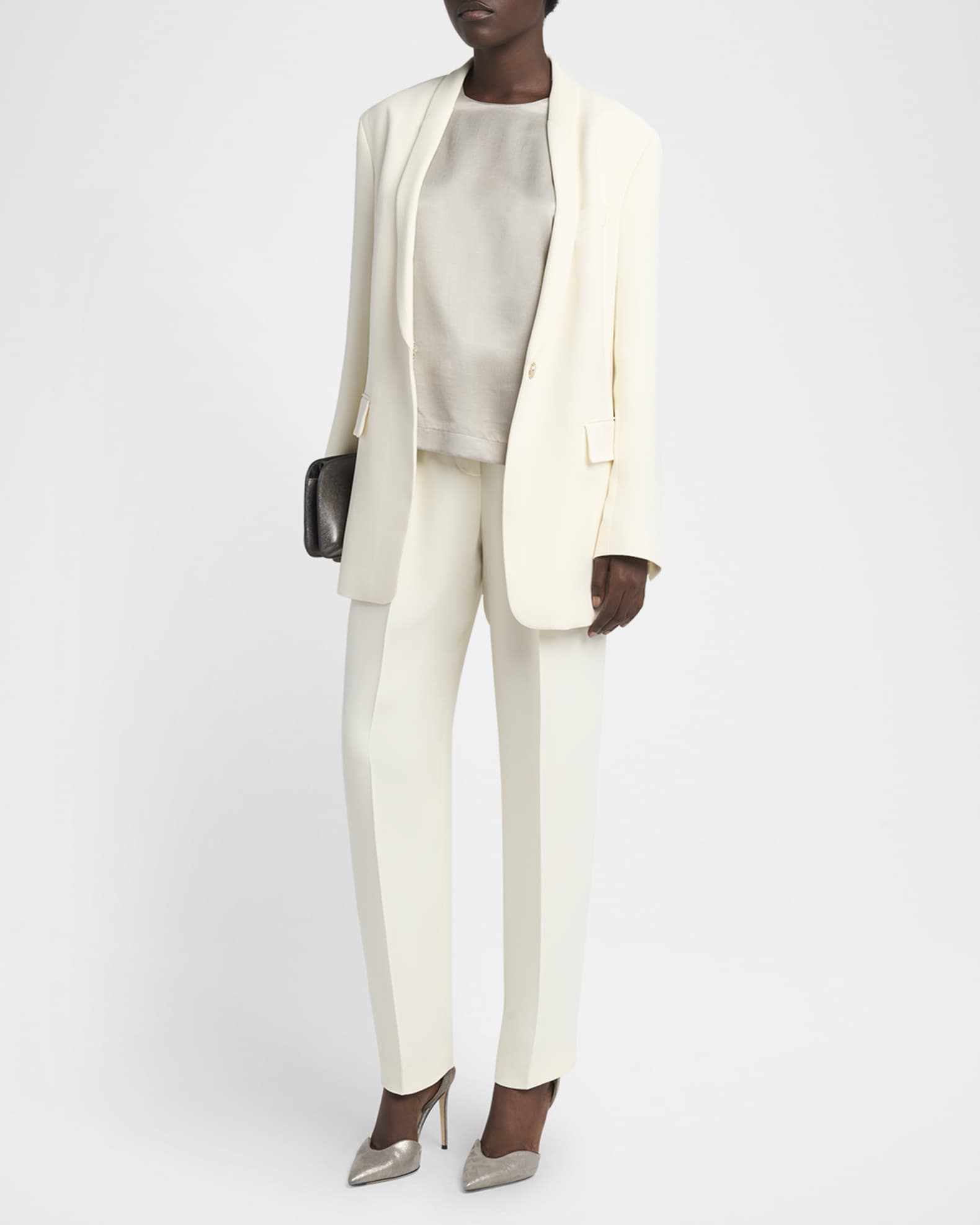 Cady Glitter Tuxedo Jacket 1