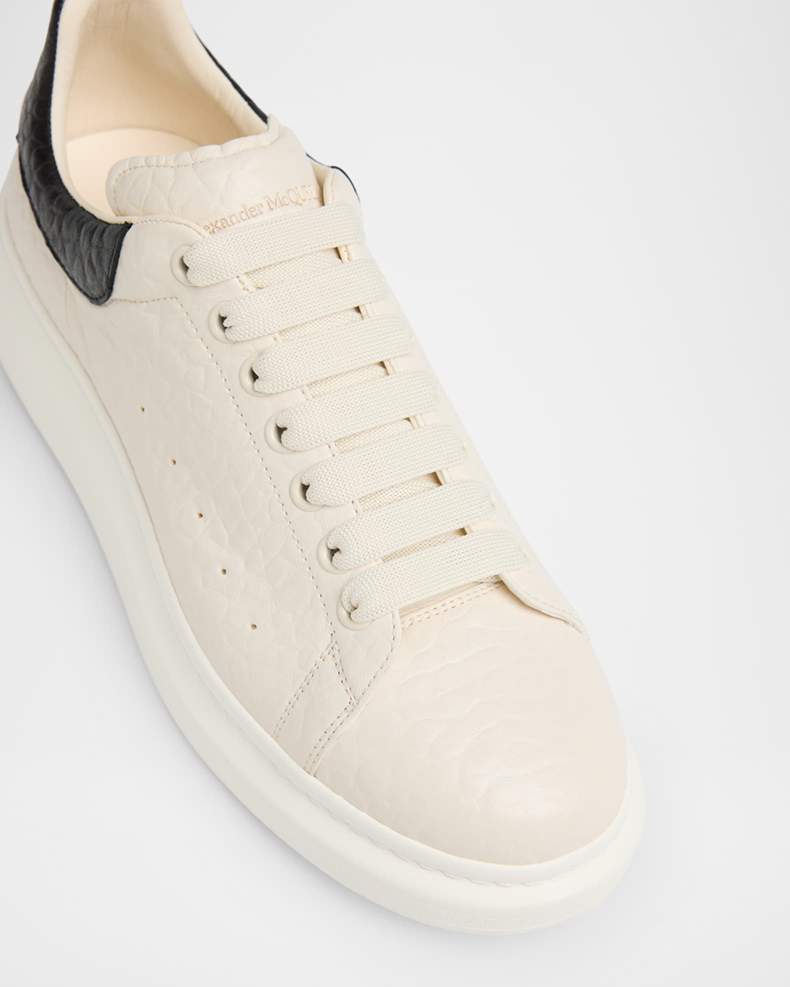 スニーカー ALEXANDER MCQUEEN Larry leather low-top sneakers WHITE 24983394_57118248_600.jpg
