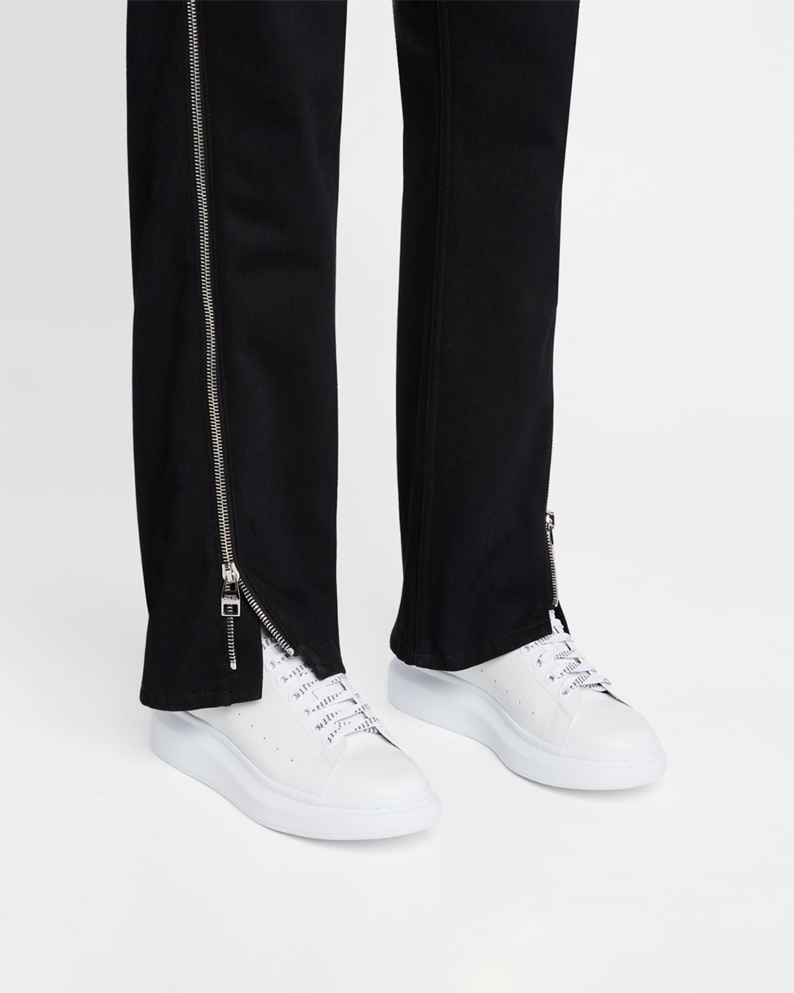 Men's Larry Leather Oversized Low-Top Sneakers 1