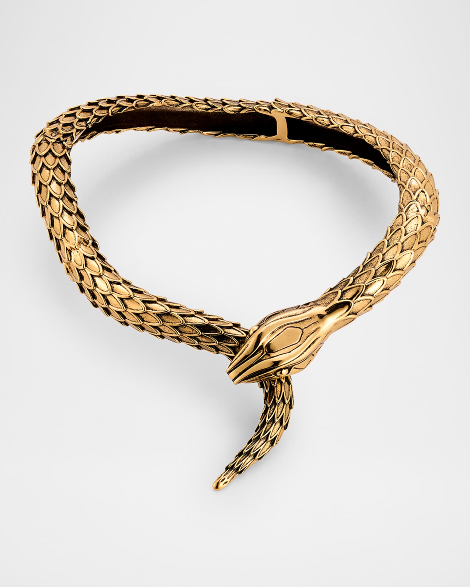 Snake wrap around necklace clearance