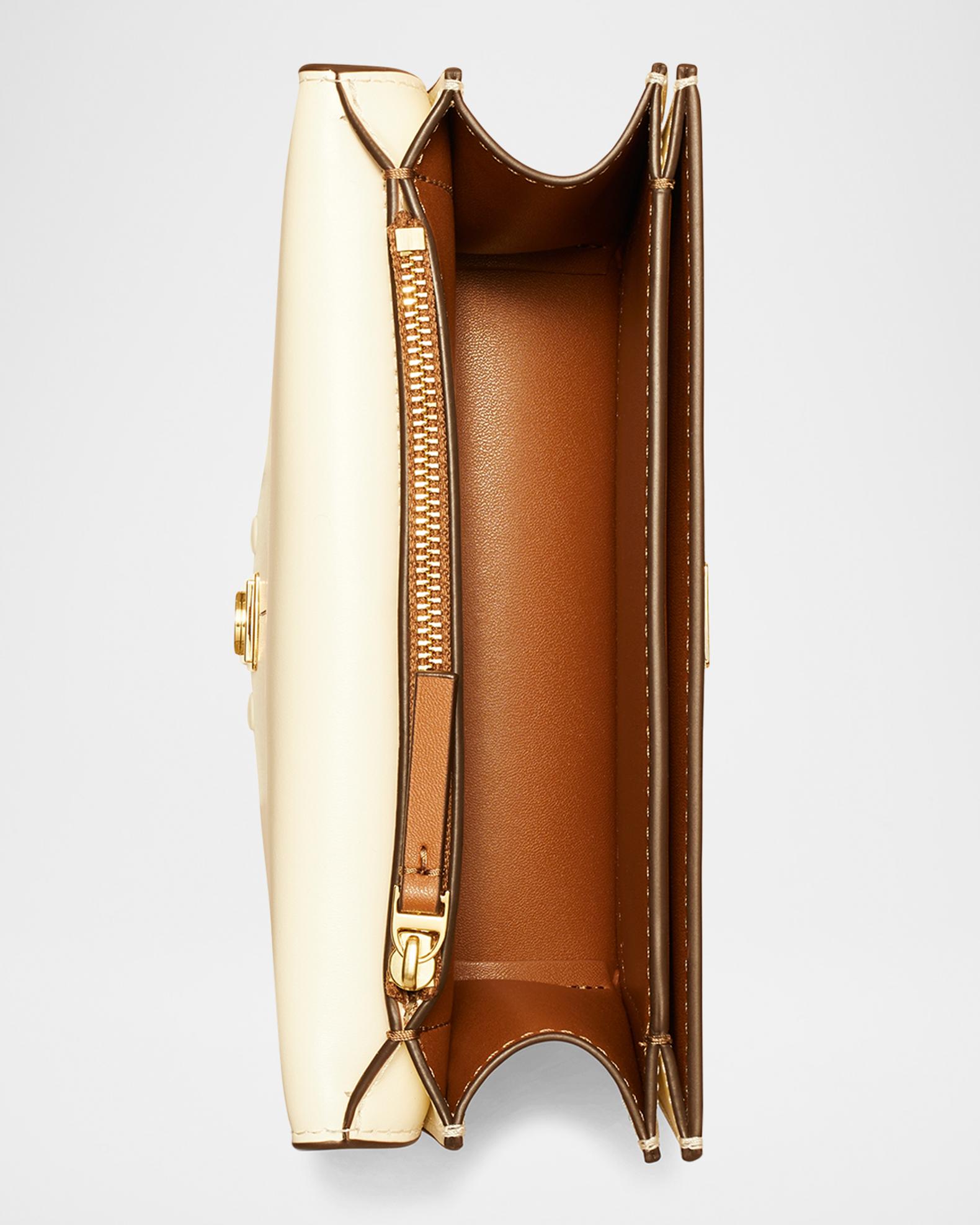 Tory Burch Eleanor Small Convertible Leather Shoulder Bag | Neiman