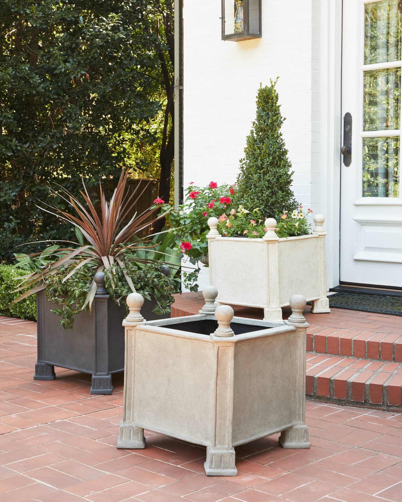 Neoclassical 22" Outdoor Planter 1