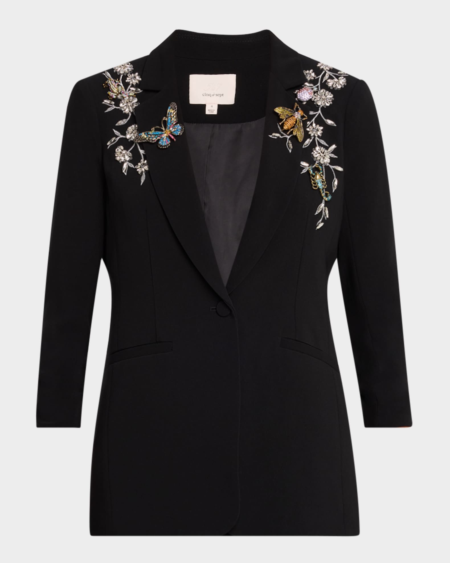 Khloe Embellished Blazer 0