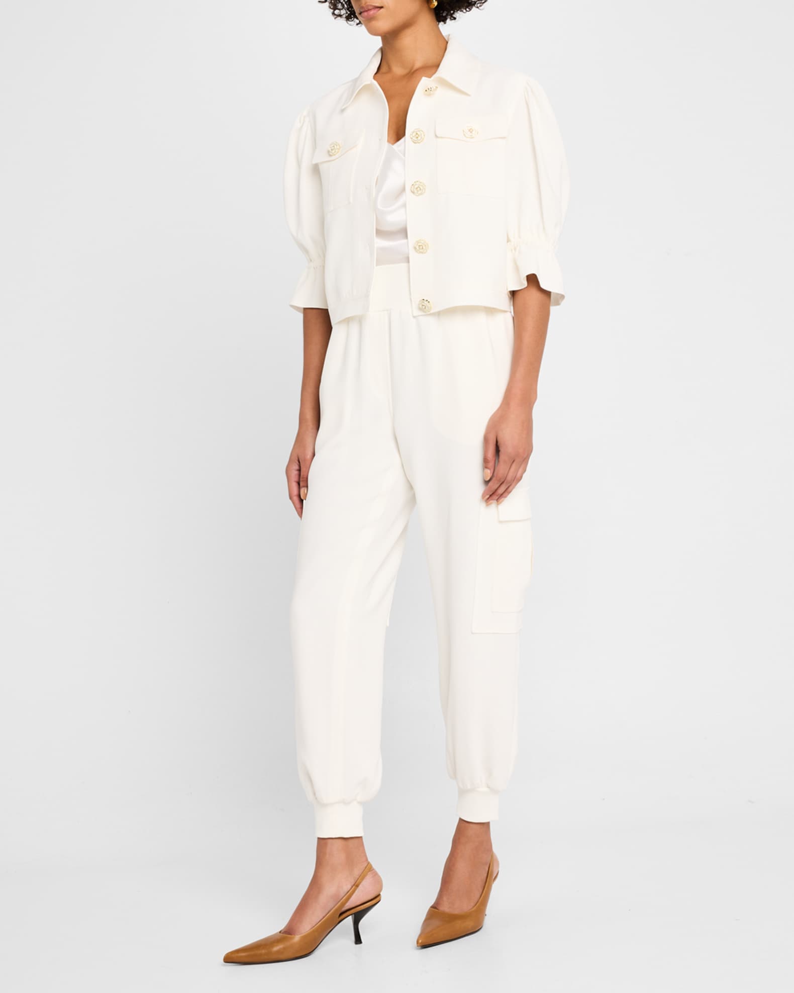 Giles Crepe Joggers 1