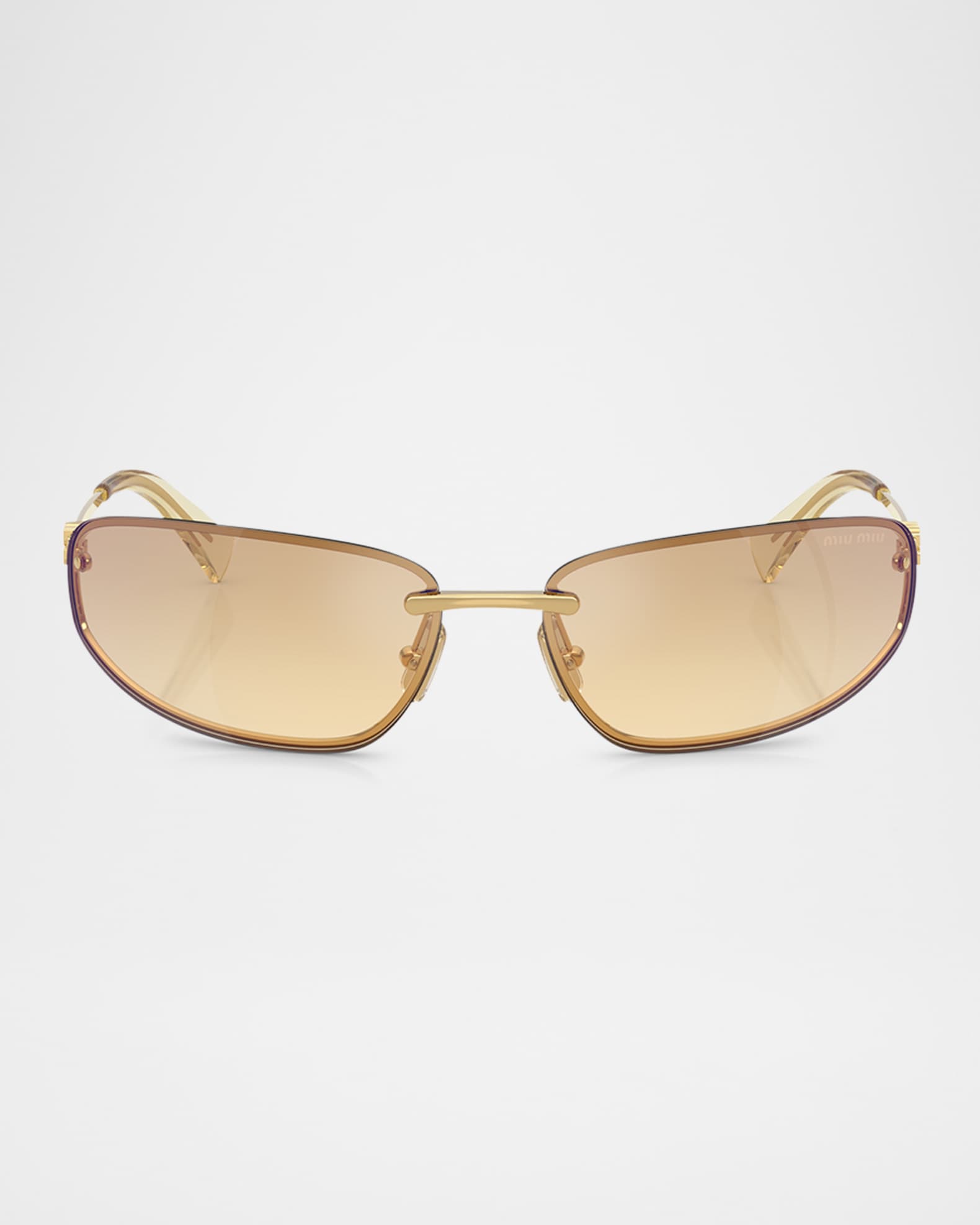 Miu Miu MU A50S Oval Sunglasses 0