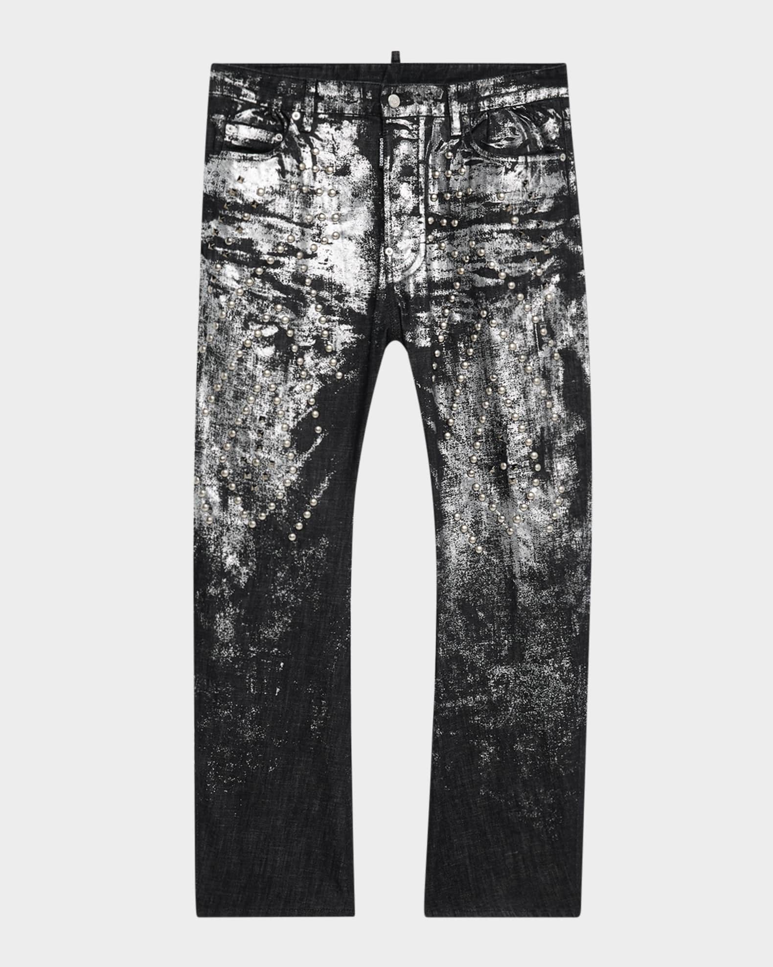 Men's London Bro Metallic Jeans 0