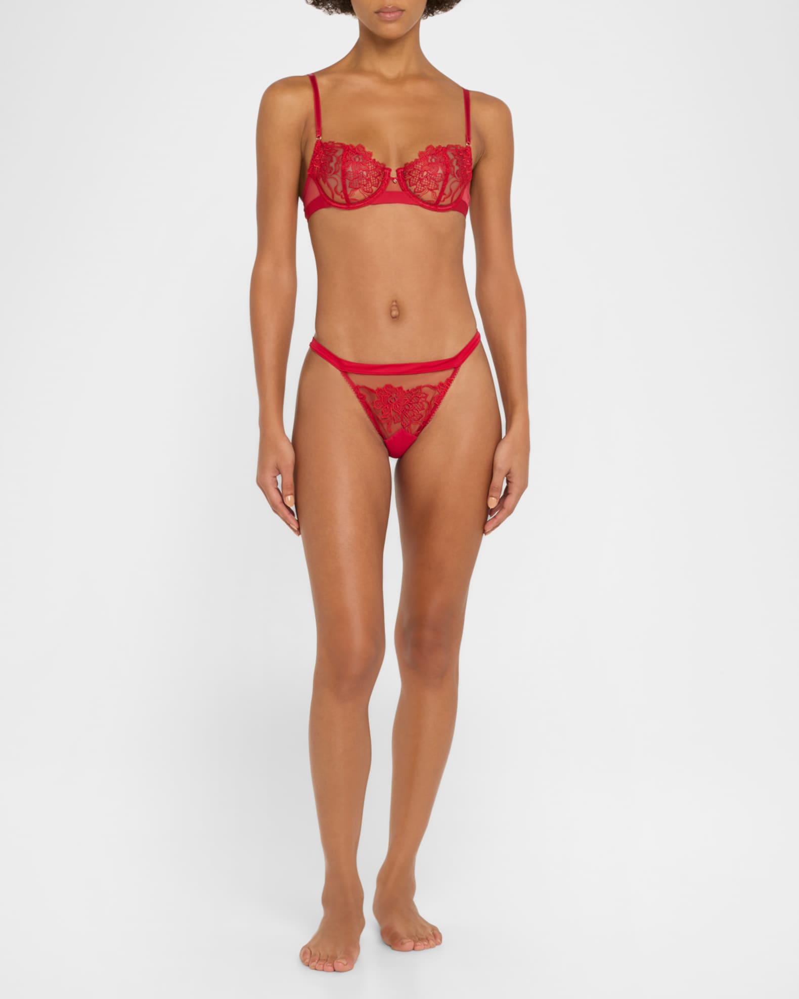 Adorable En Sexy Embroidered Demi Bra 1